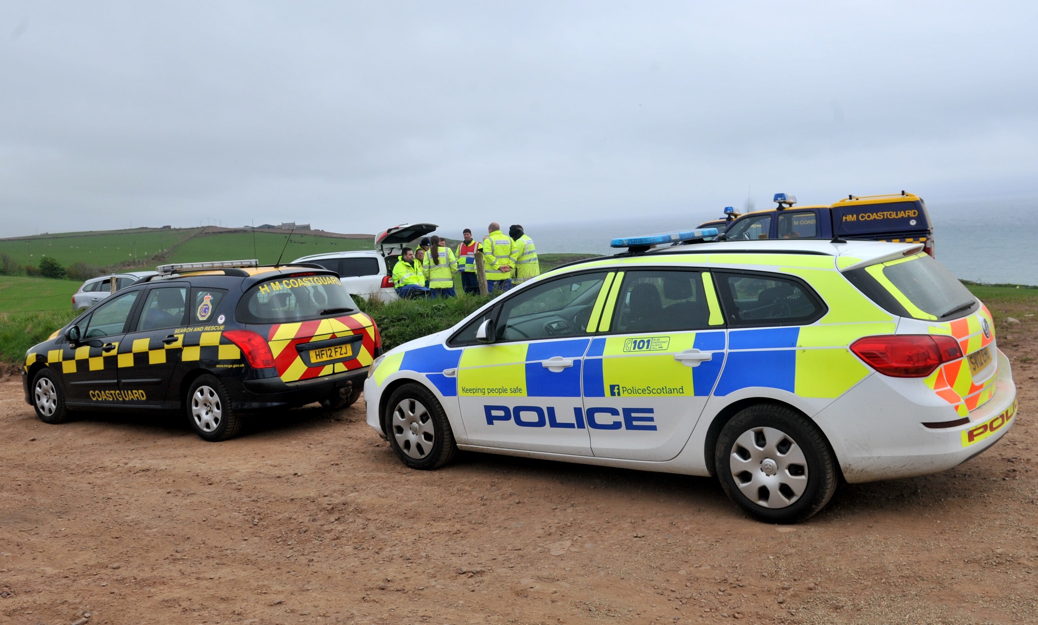 Woman s body found at Mearns cliffs