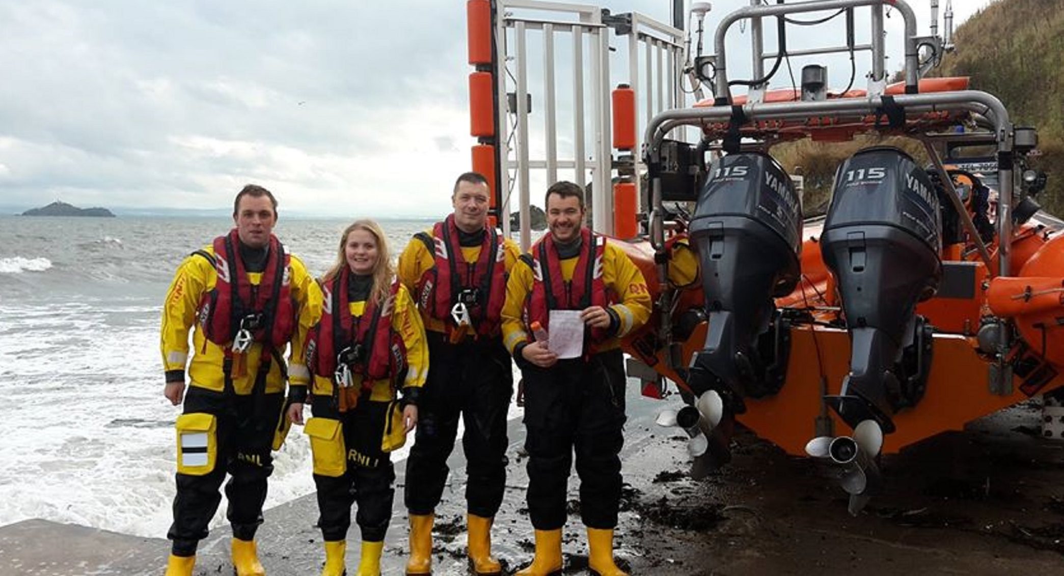 Message in a bottle surprise for Kinghorn lifeboat crew