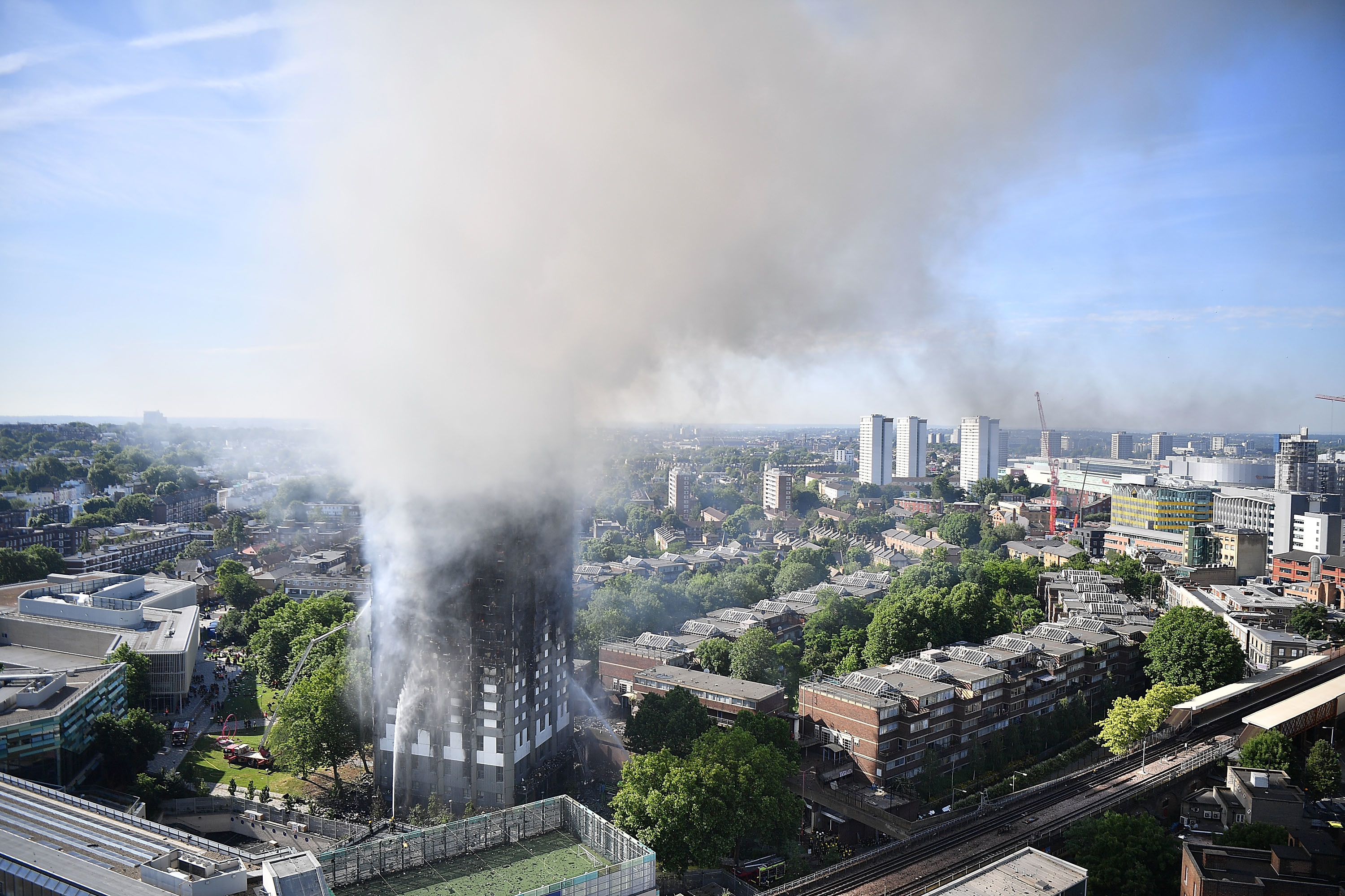 VIDEO: Footage Shows Aftermath Of Tragic London Tower Block Blaze