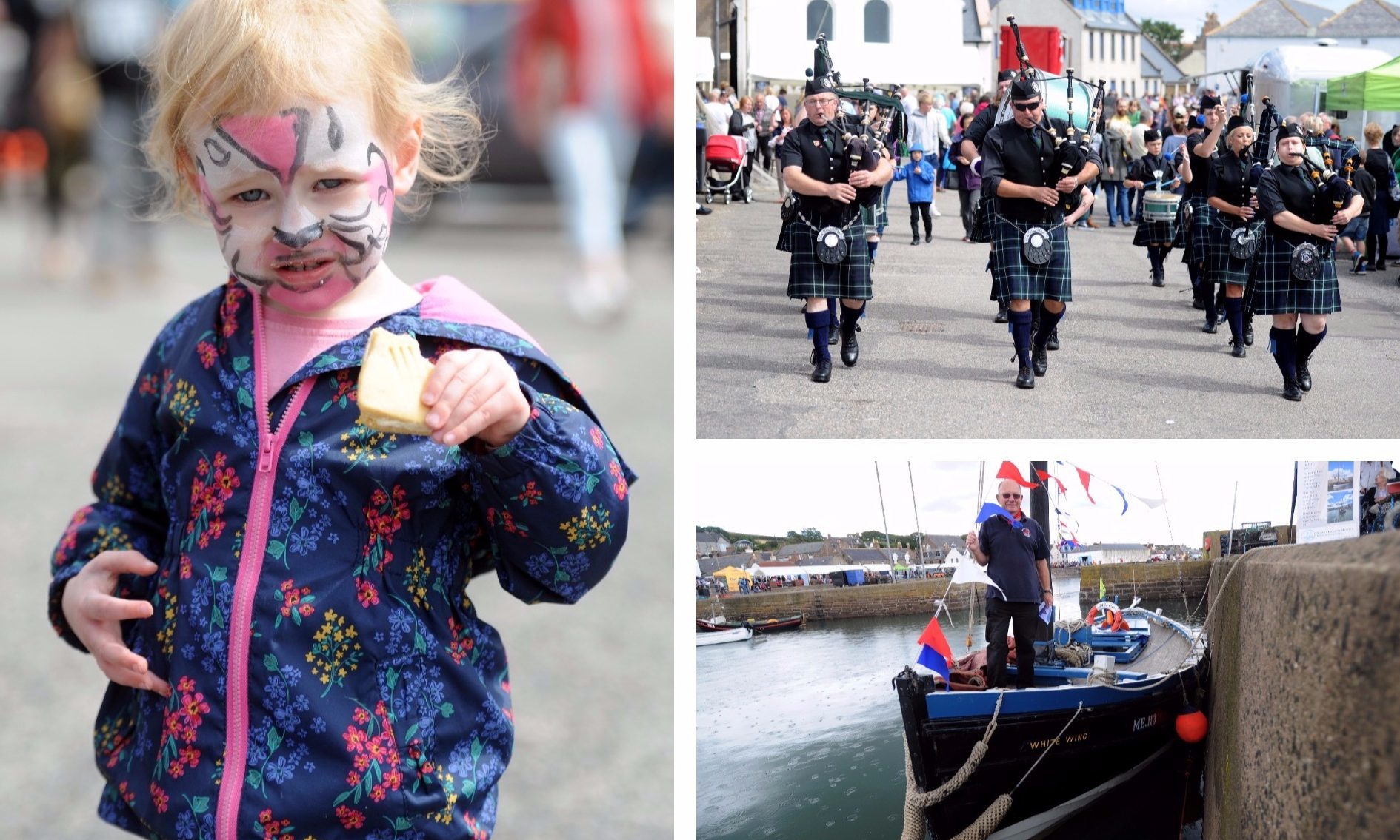 PICTURES Thousands flock to 21st Johnshaven Fish Festival