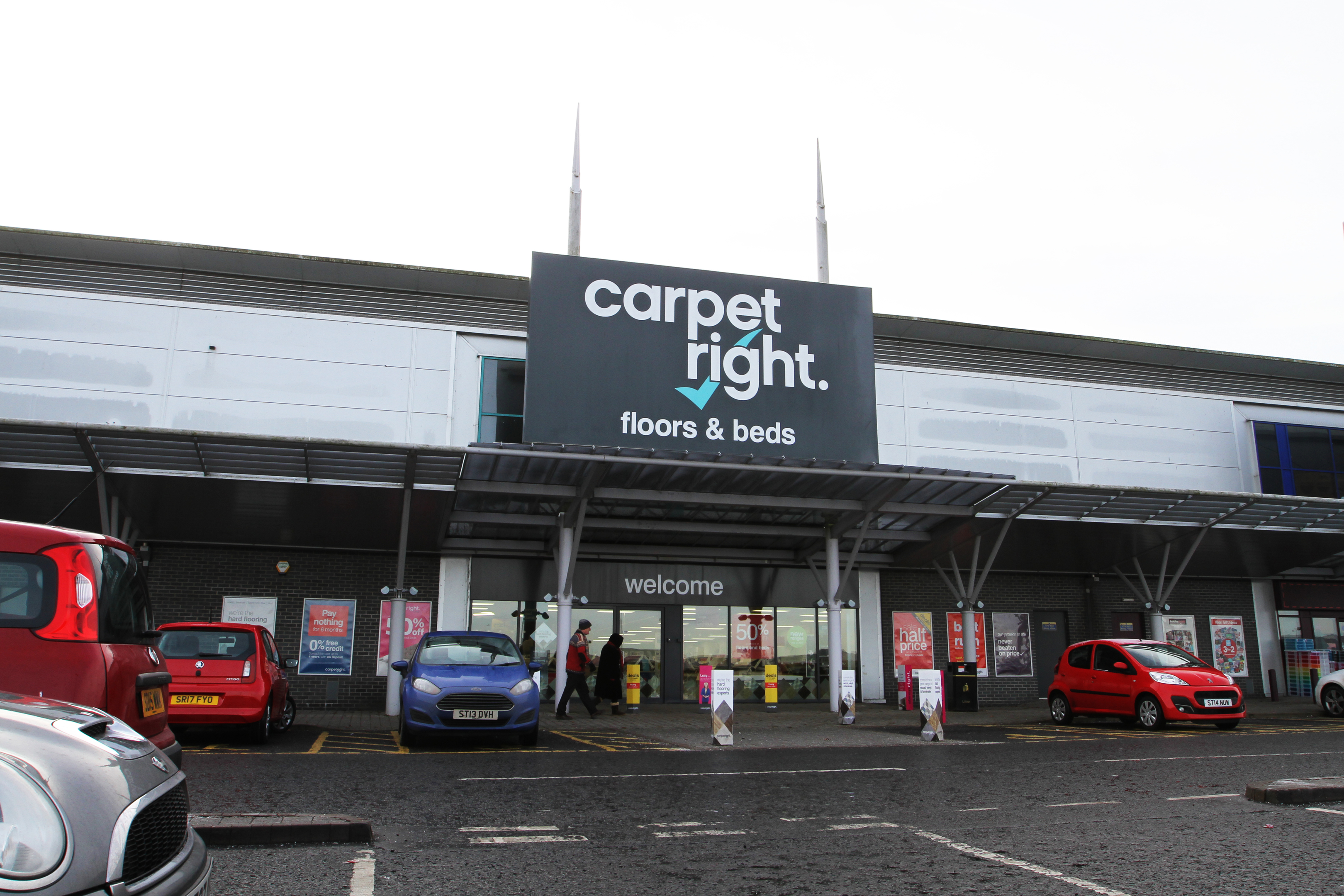 Nearly 30 jobs lost as 6 Carpetright shops close in Tayside, Fife and Stirling