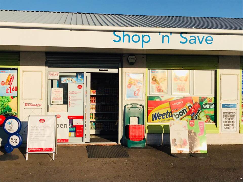 Bubble wrap bandit hacked his way through Arbroath shop roof