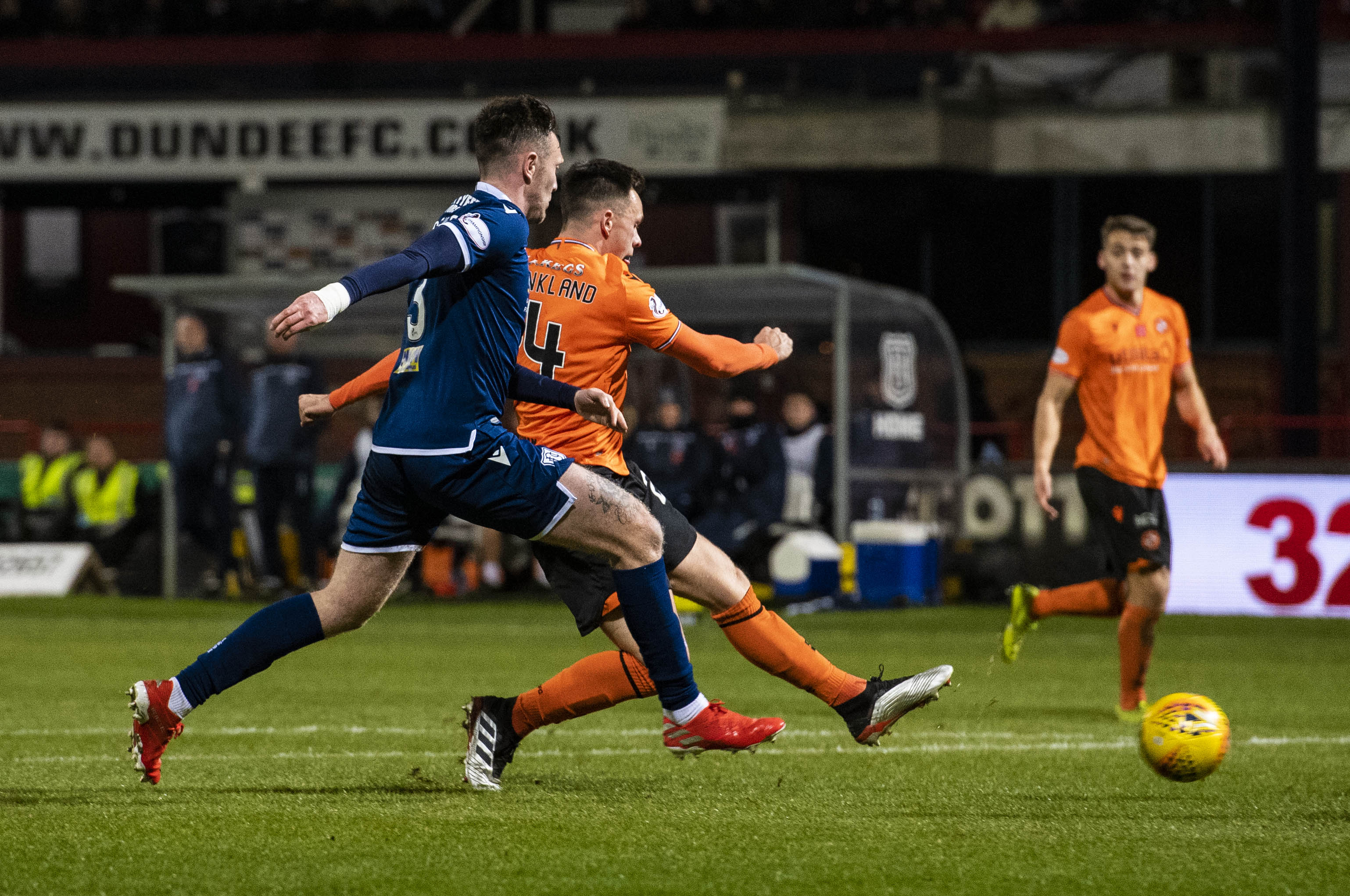 Dundee 0 Dundee United 2 Super striker Lawrence Shankland takes Dens