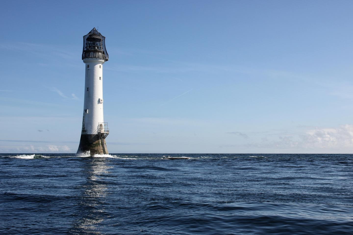 Bell Rock lighthouse shining bright again off Angus coast