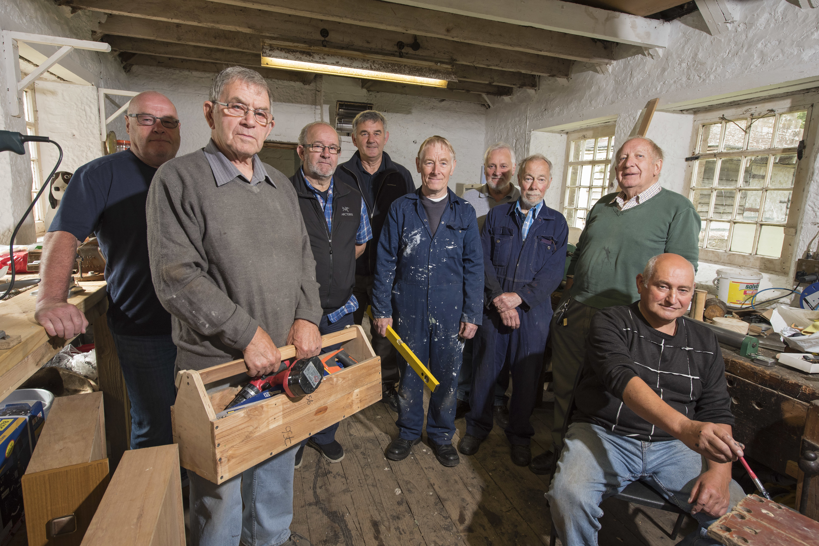 Men's shed movement makes £1 rent agreement - The Courier