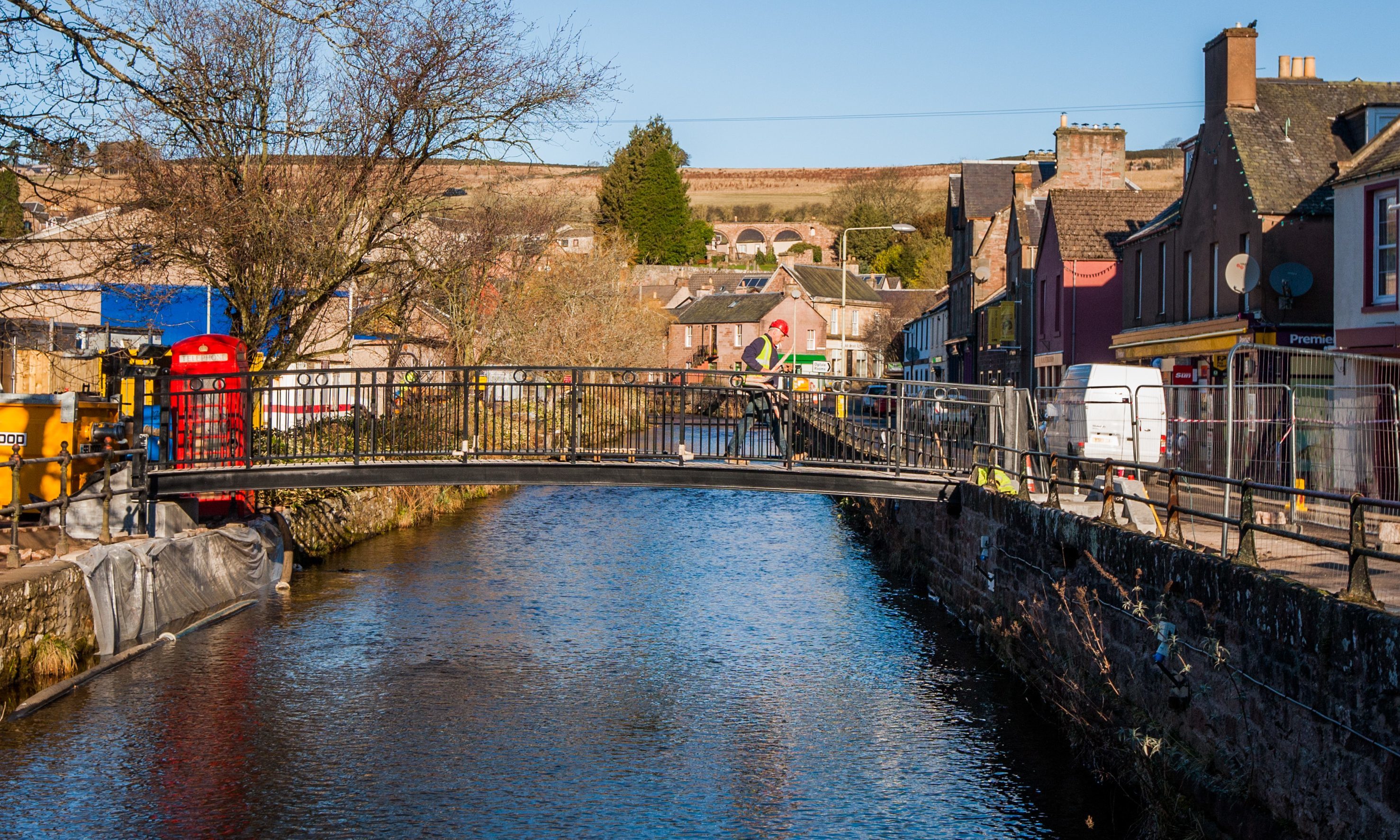 Praise for new bridges at Alyth