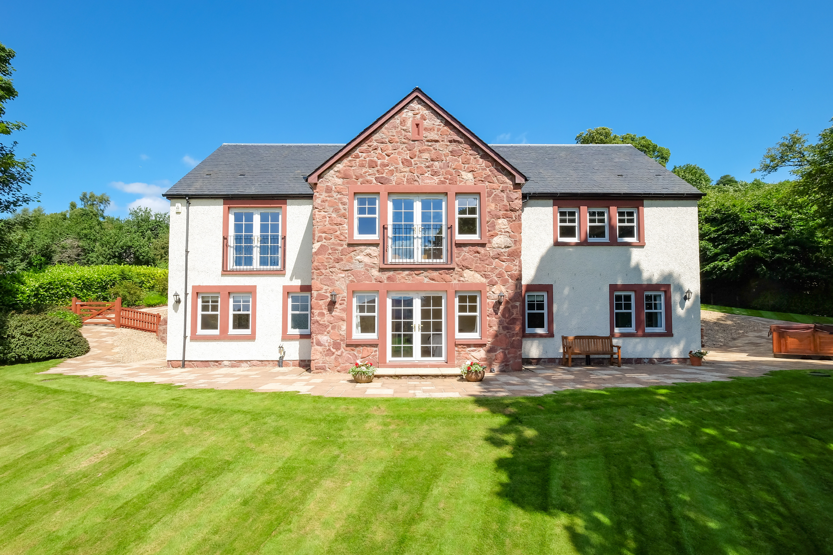 Tour this beautiful Kinrossshire home with views of Loch Leven The