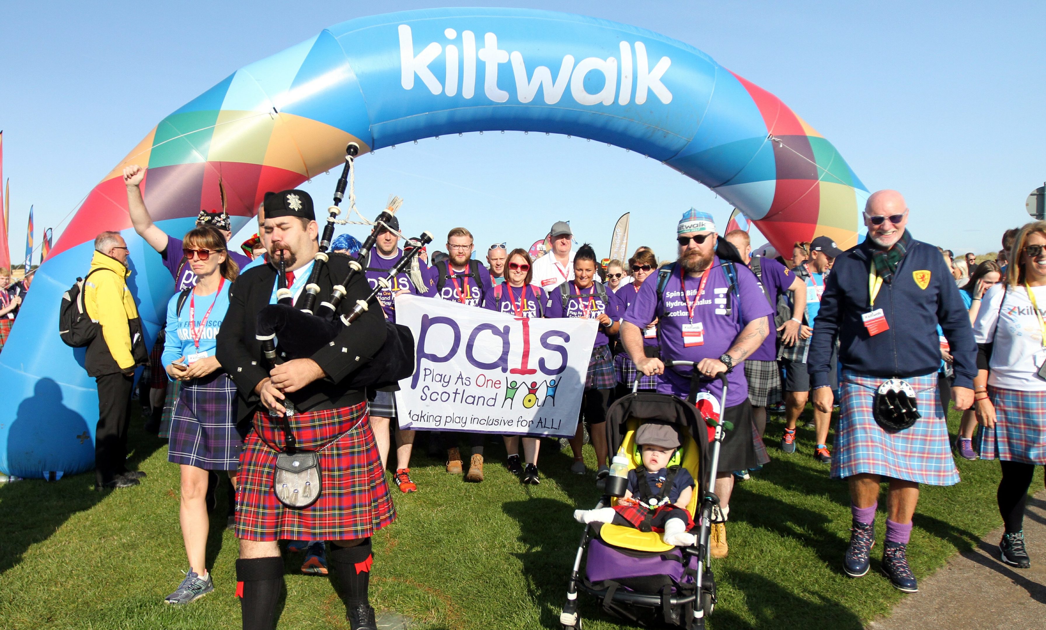 Scottish Kiltwalk raises £2.3 million for charities