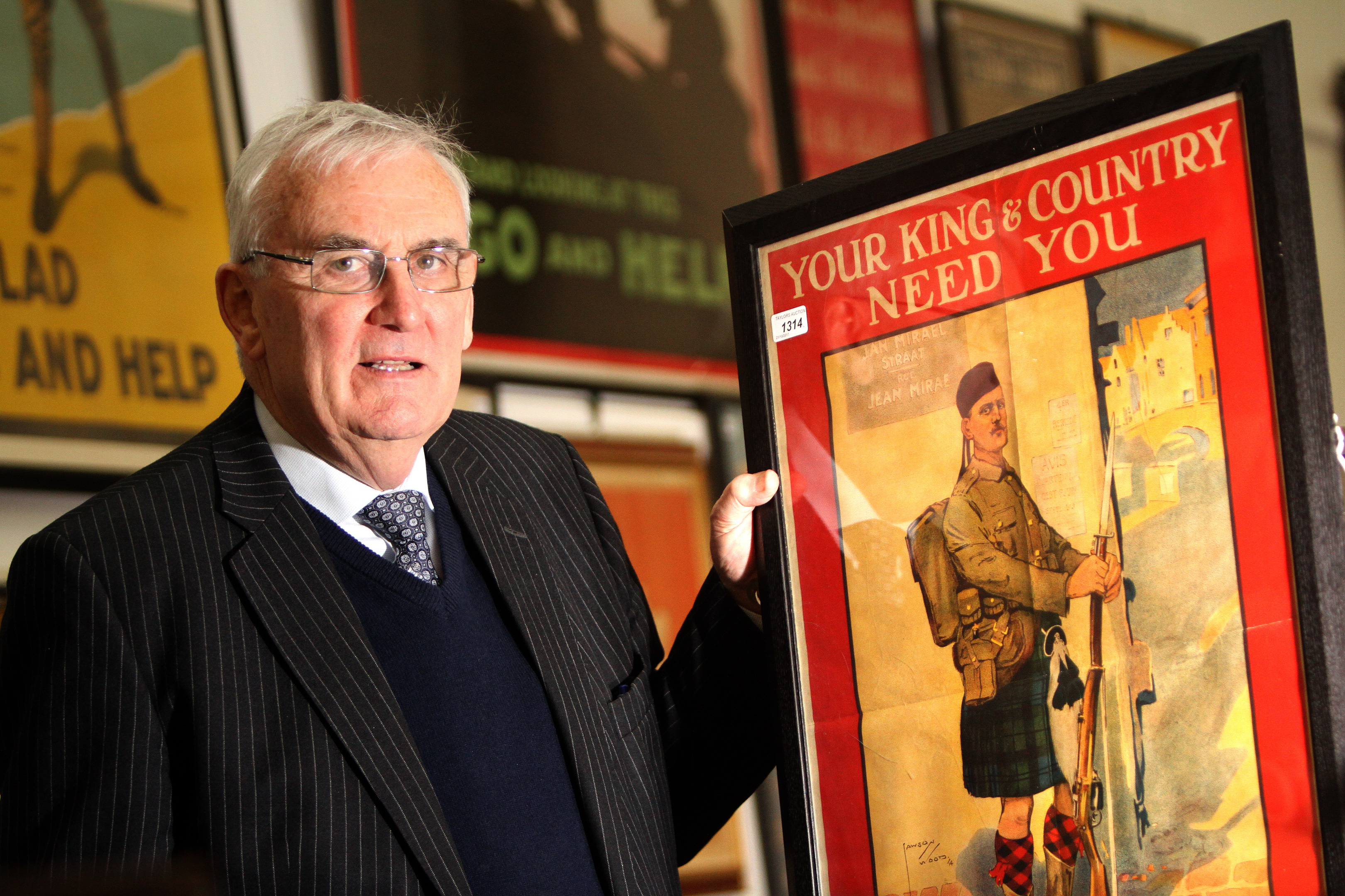 First World War Recruitment Posters Up For Grabs At Montrose