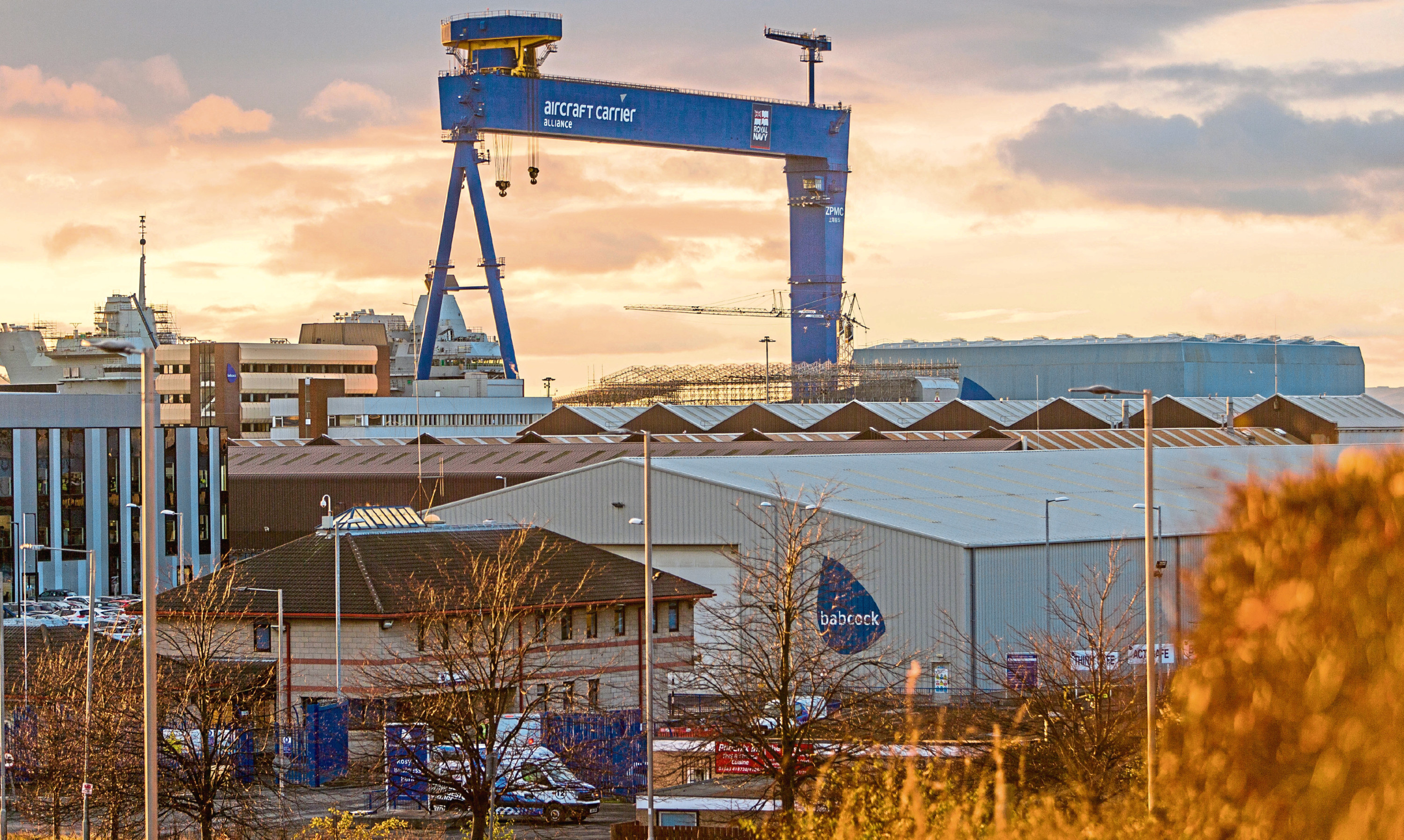 Rosyth dockyard: Billion-pound boost for Fife workers as Babcock wins ...