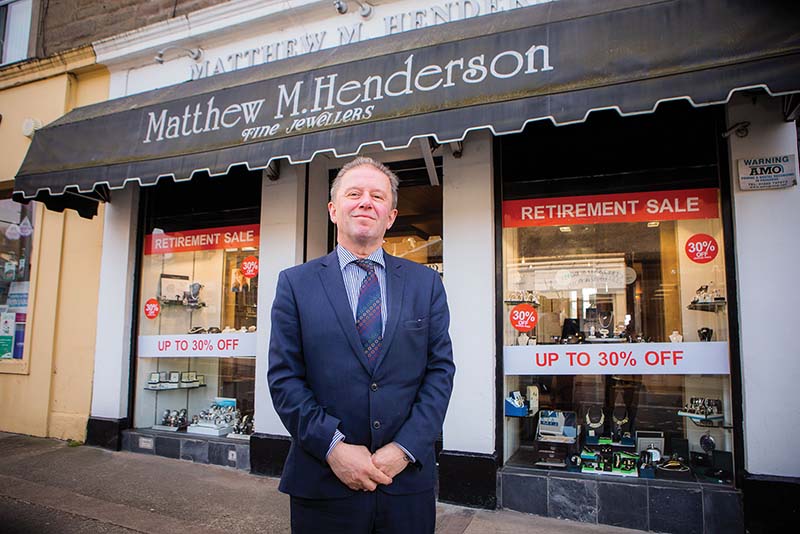 Henderson deals the jewellers