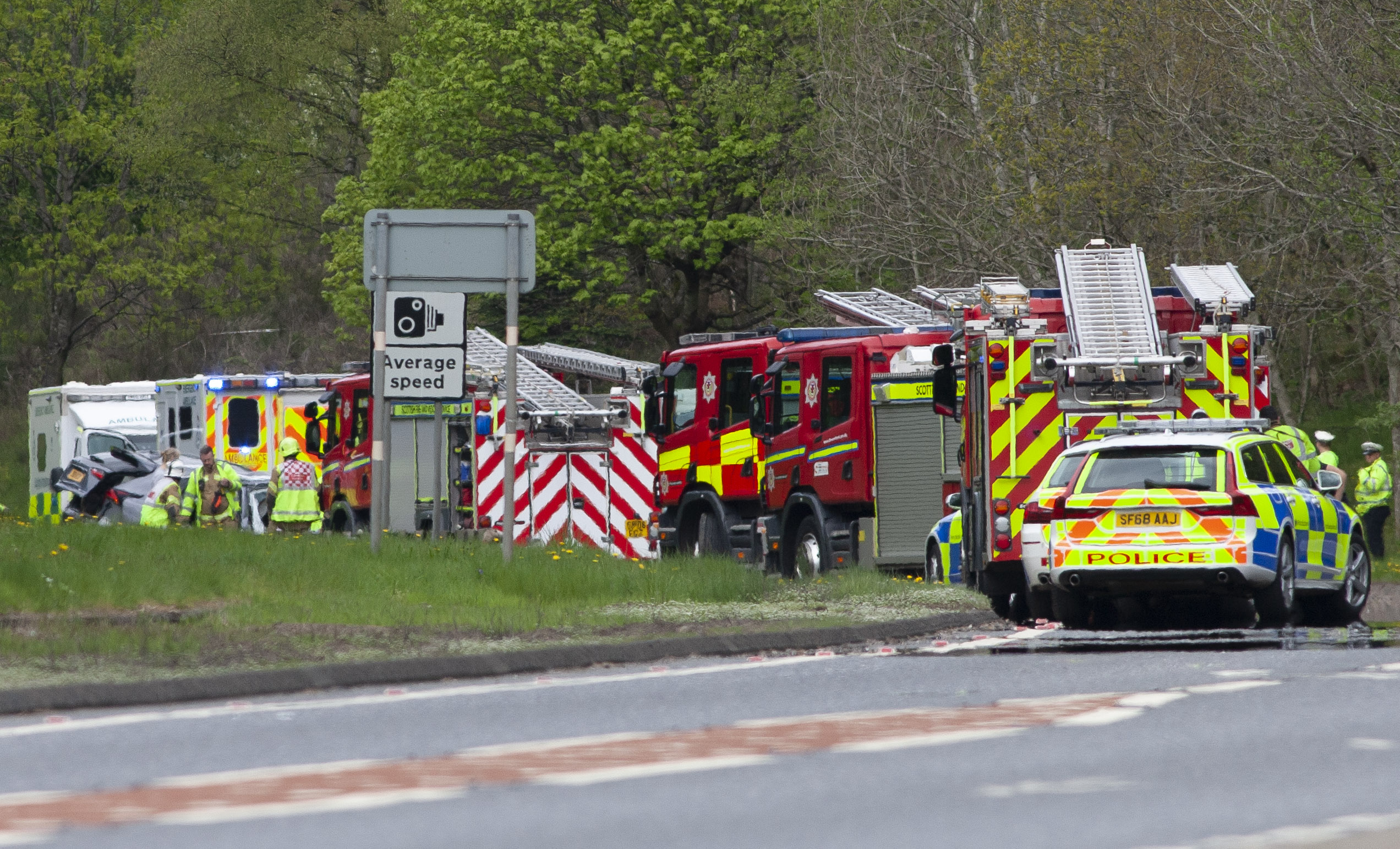 A9 crash survivor gives eyewitness account of fatal accident near