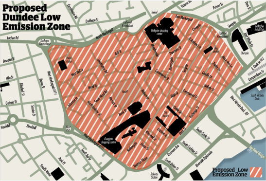 Thousands living within proposed Dundee Low Emission Zone asked for ...