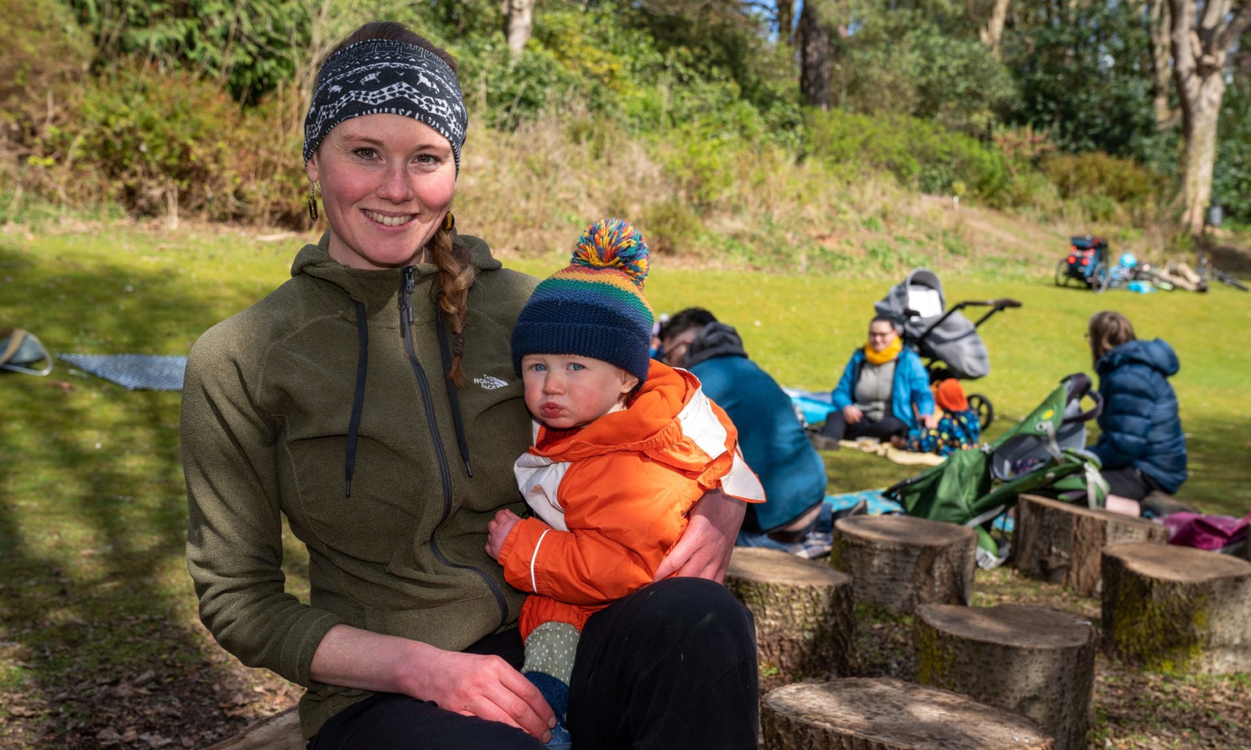 Lockdown loneliness: How Fife mum's Covid-safe group helped new parents beat the baby blues