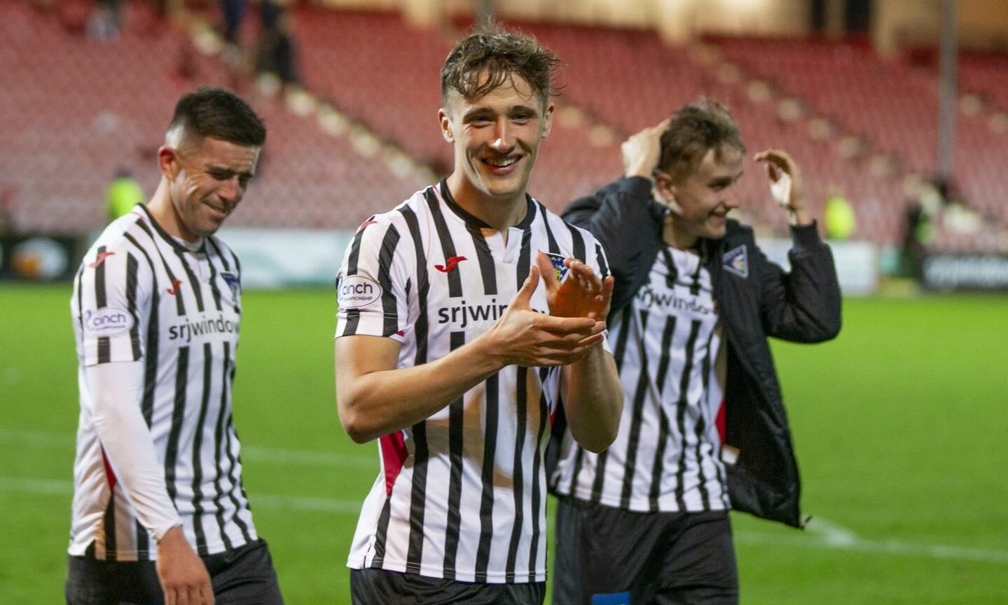 Battle-scarred Dunfermline striker Lewis McCann 'way too excited' after ...