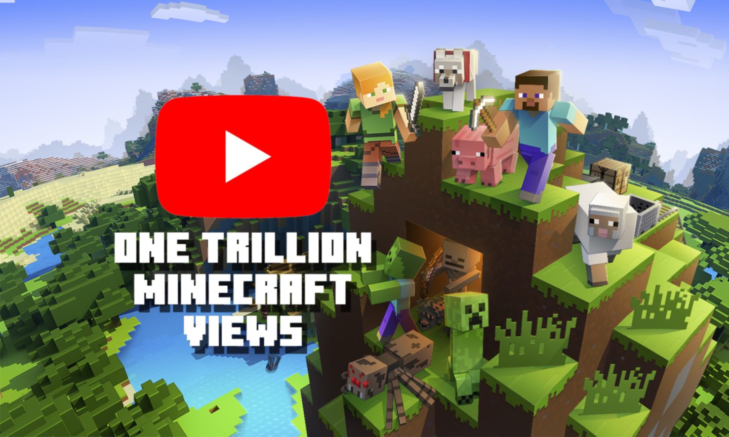 Minecraft crosses 1 trillion views on , most popular game