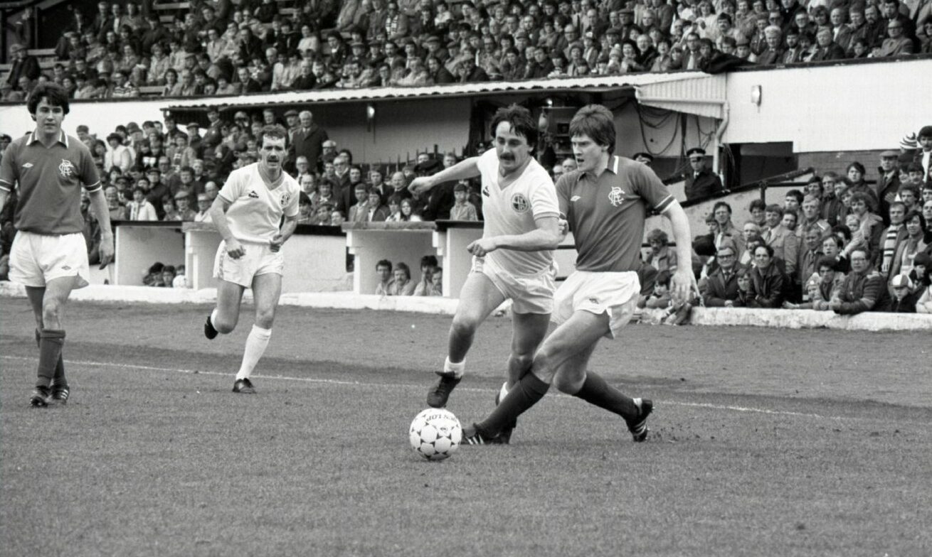 First look: Unseen images of Forfar against Rangers in 1982 Scottish Cup