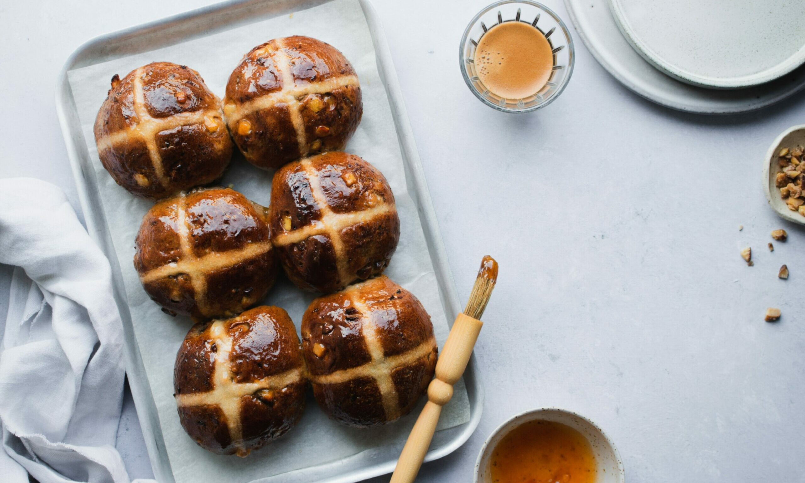 Recipe Get stuck into these delicious vegan hot cross buns