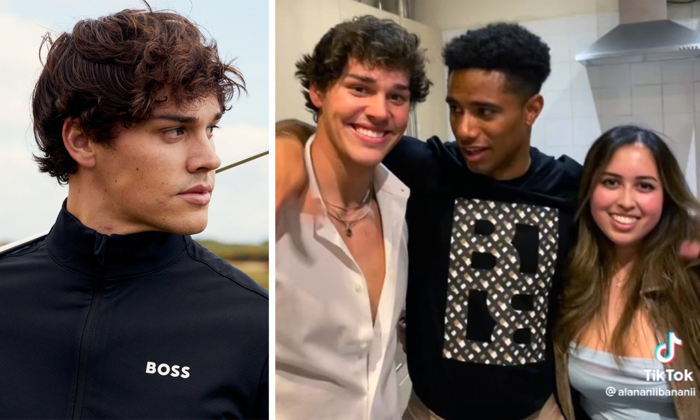 TikTok star Noah Beck spotted partying at St Andrews flat with students