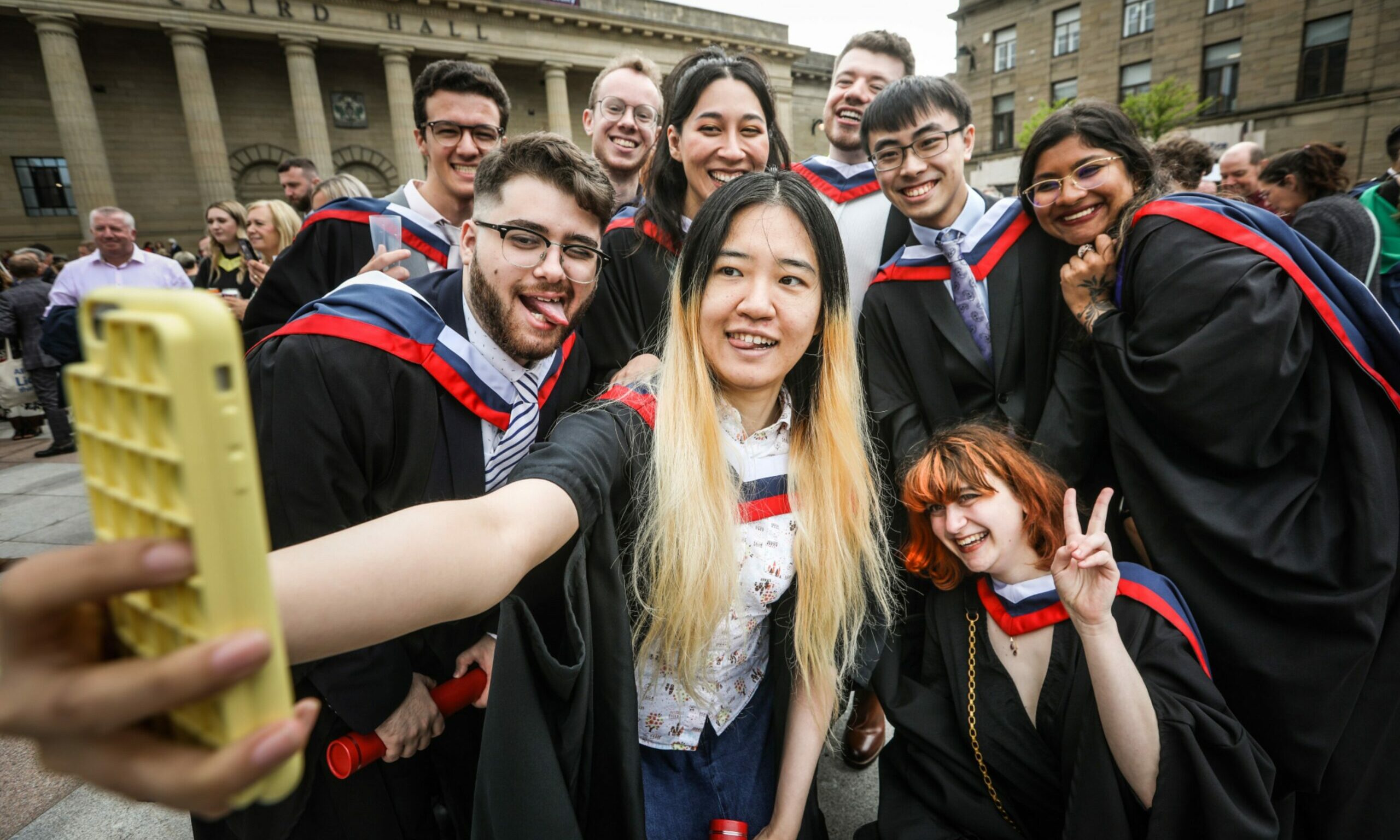 Abertay University Best photos from second day of graduations