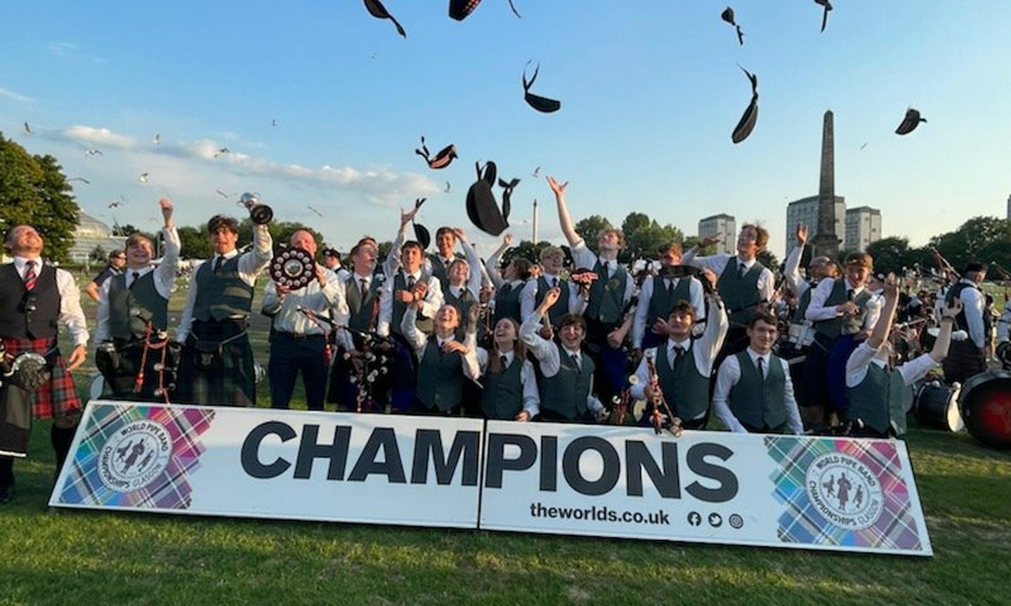 Pipe band glory after Dundee school crowned world champions | Flipboard