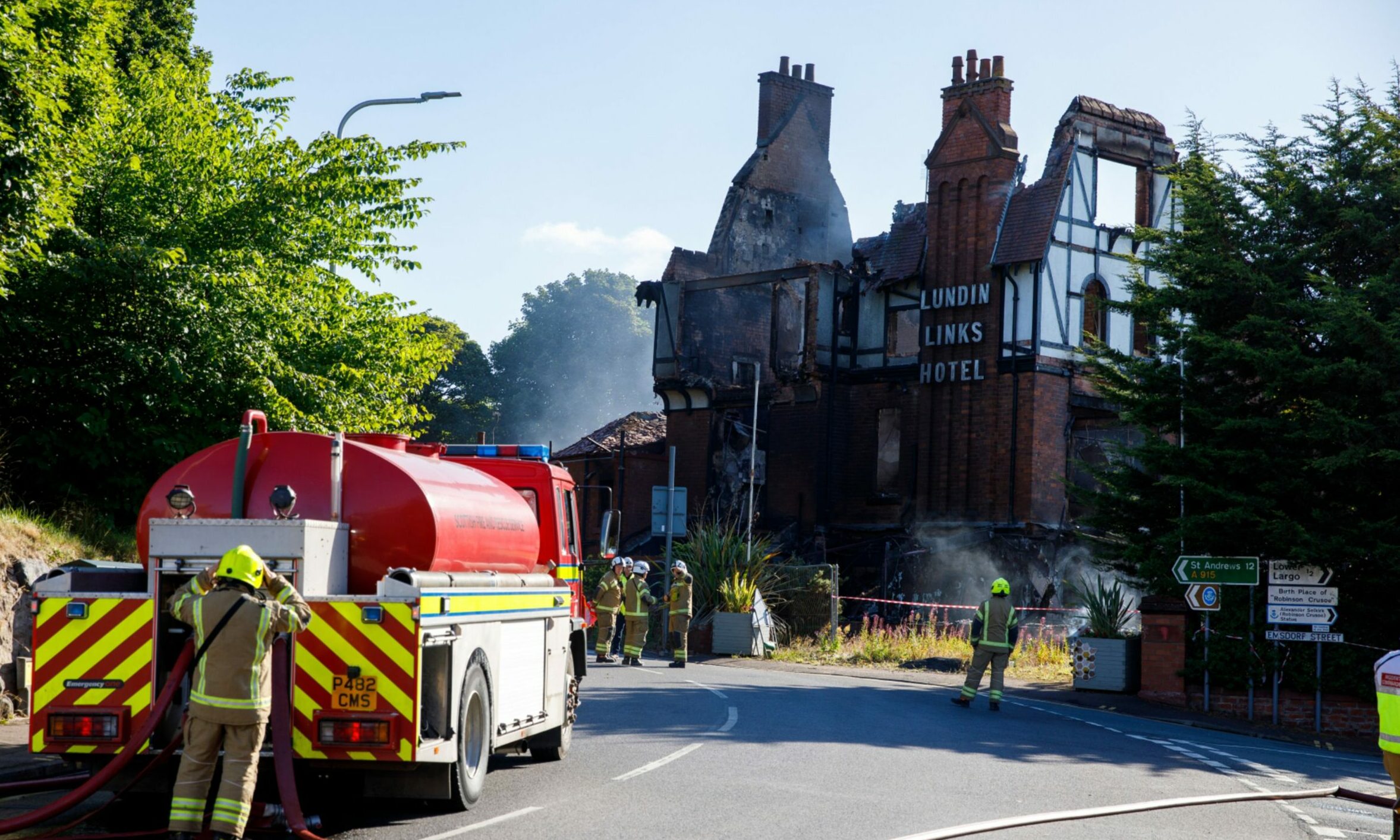 Lundin Links Hotel demolition confirmed after fire