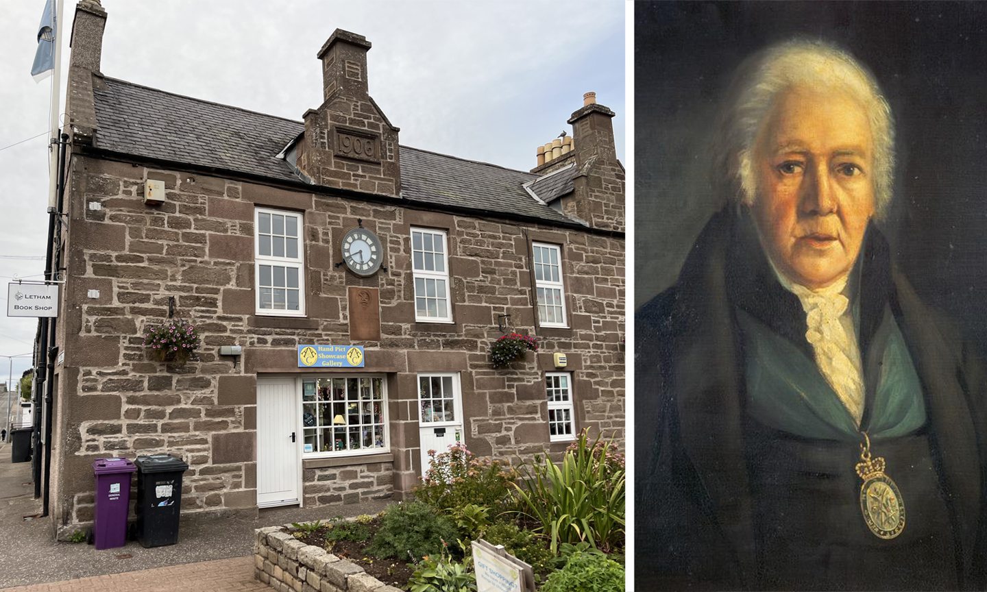 What would Letham s founding father make of row rocking Angus village