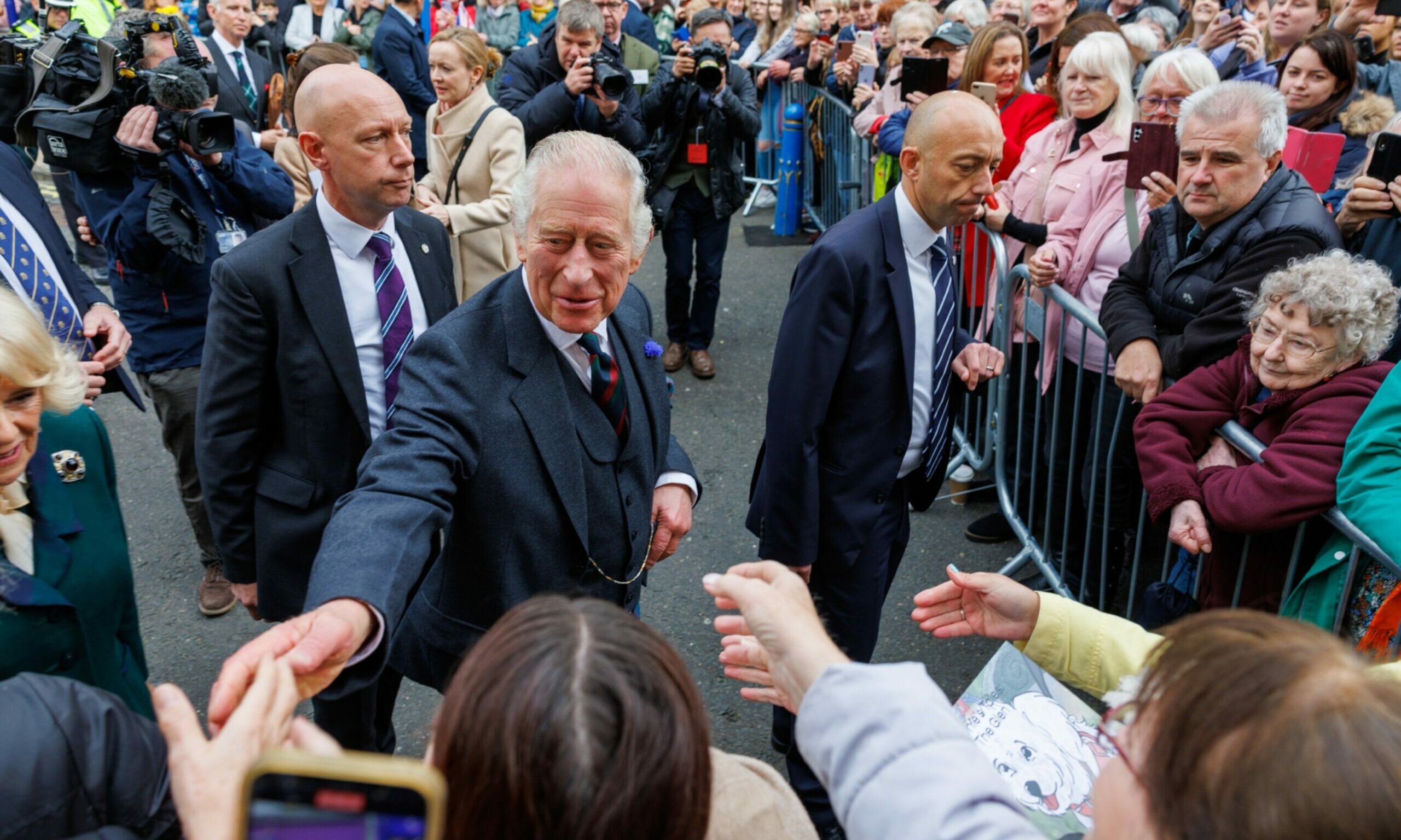 royal visit to dunfermline