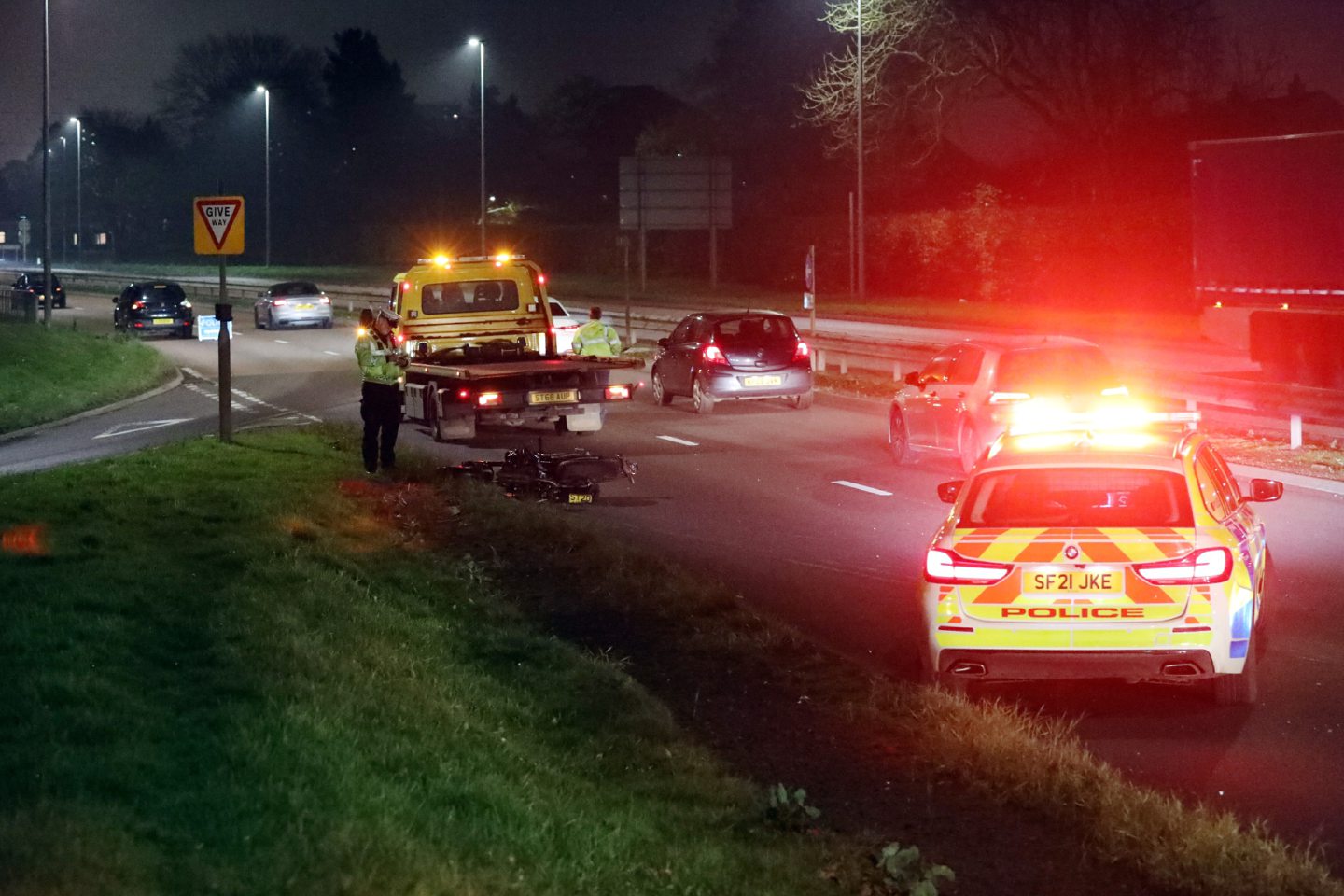 Bike involved in crash on Dundee s Kingsway reported stolen