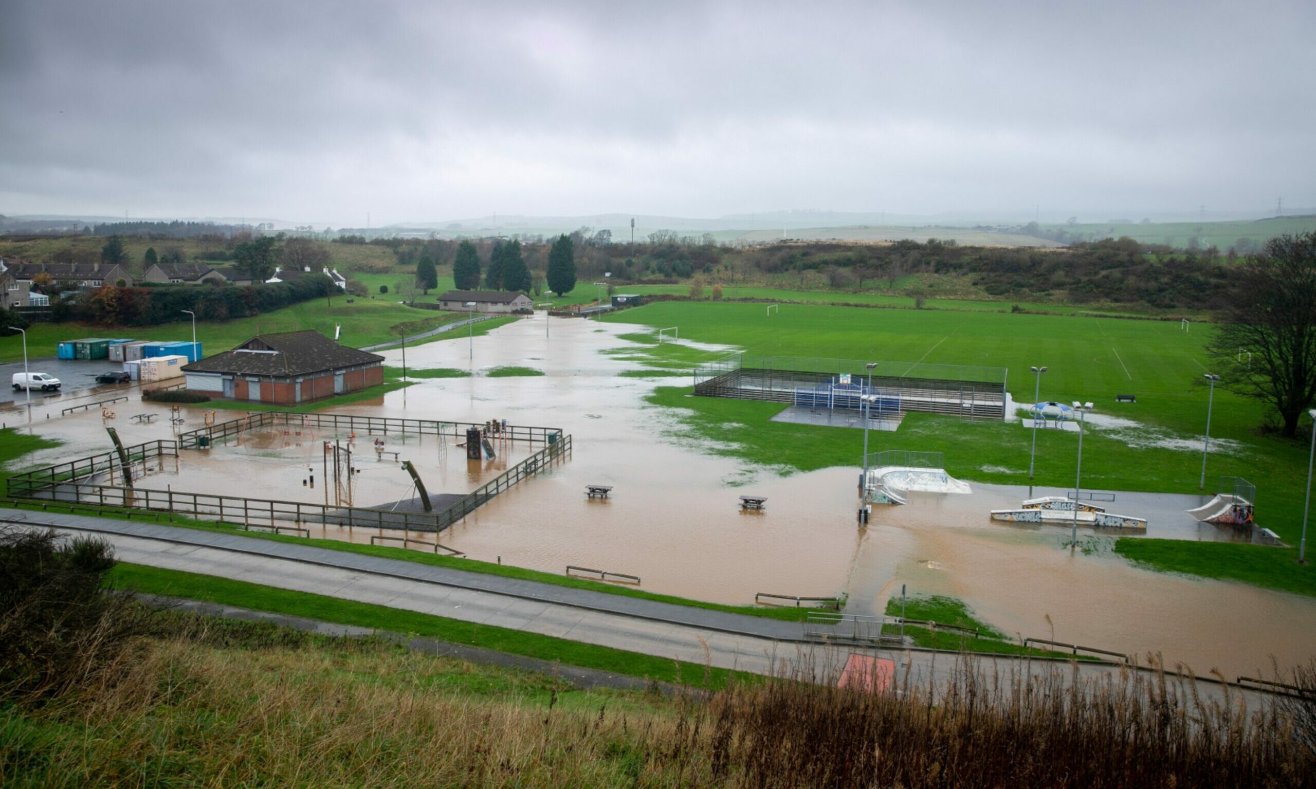 Travel disruption as Tayside and Fife hit with torrential rain