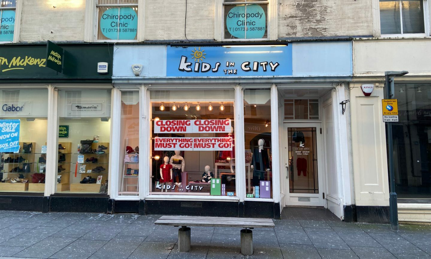 Owner of Kids in the City shop in Perth confirms closure