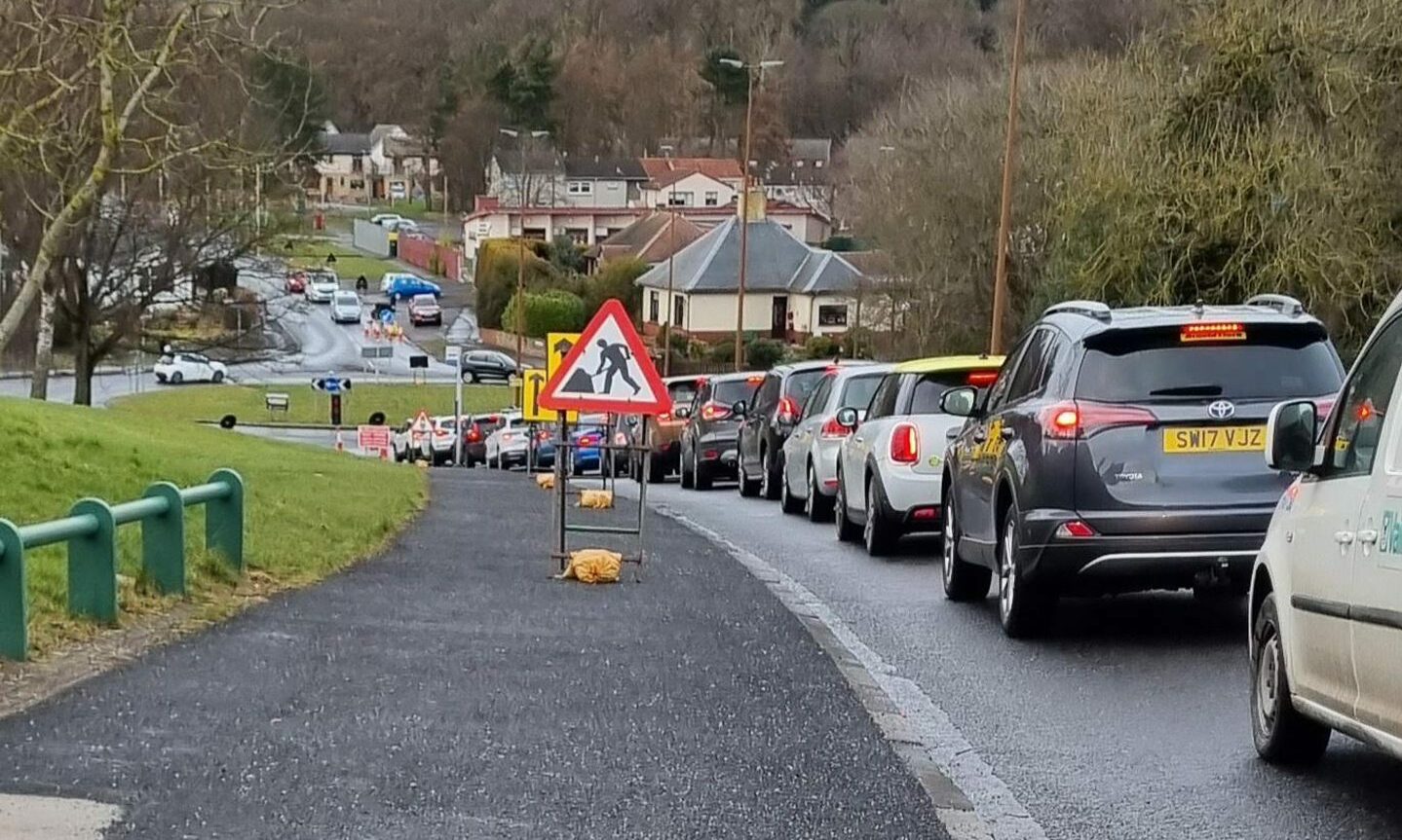 Claverhouse Road Scottish Water confirms roadworks finished