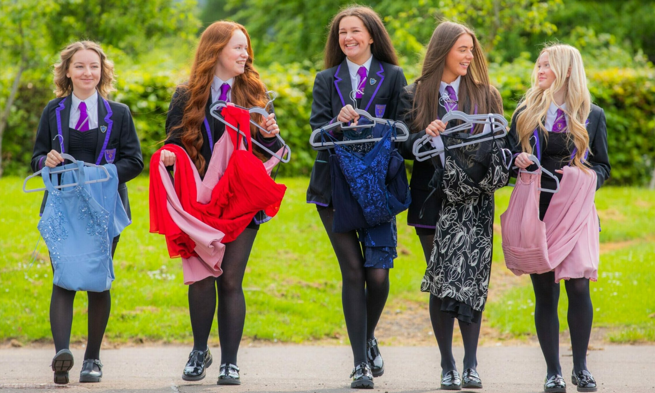 Inside Perth School's Second-hand Prom Dress Shop