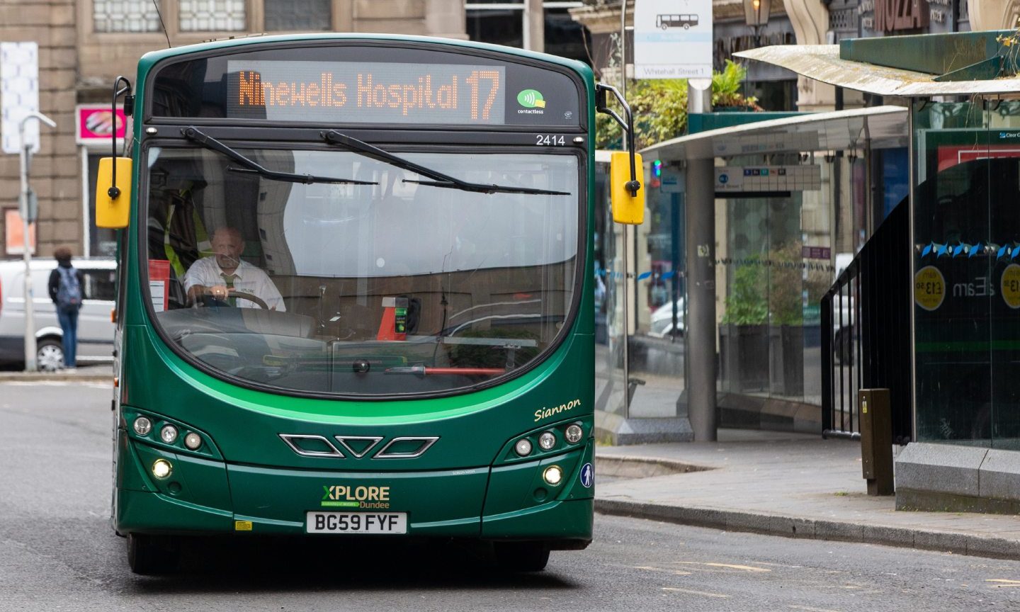 Police launch probe over man ‘acting suspiciously’ on Dundee bus