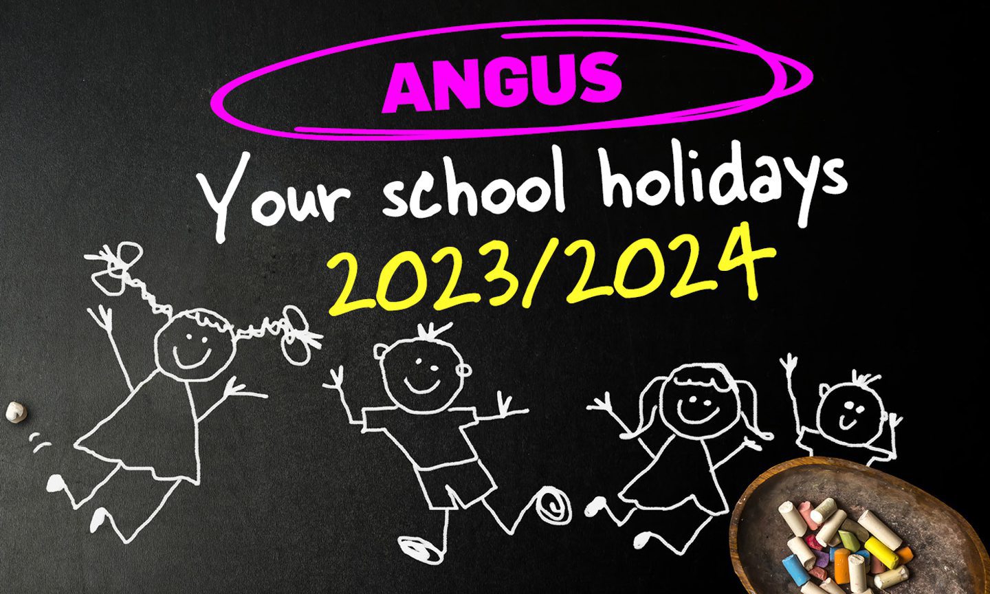 Angus school holidays 2023/2024 with printerfriendly calendars