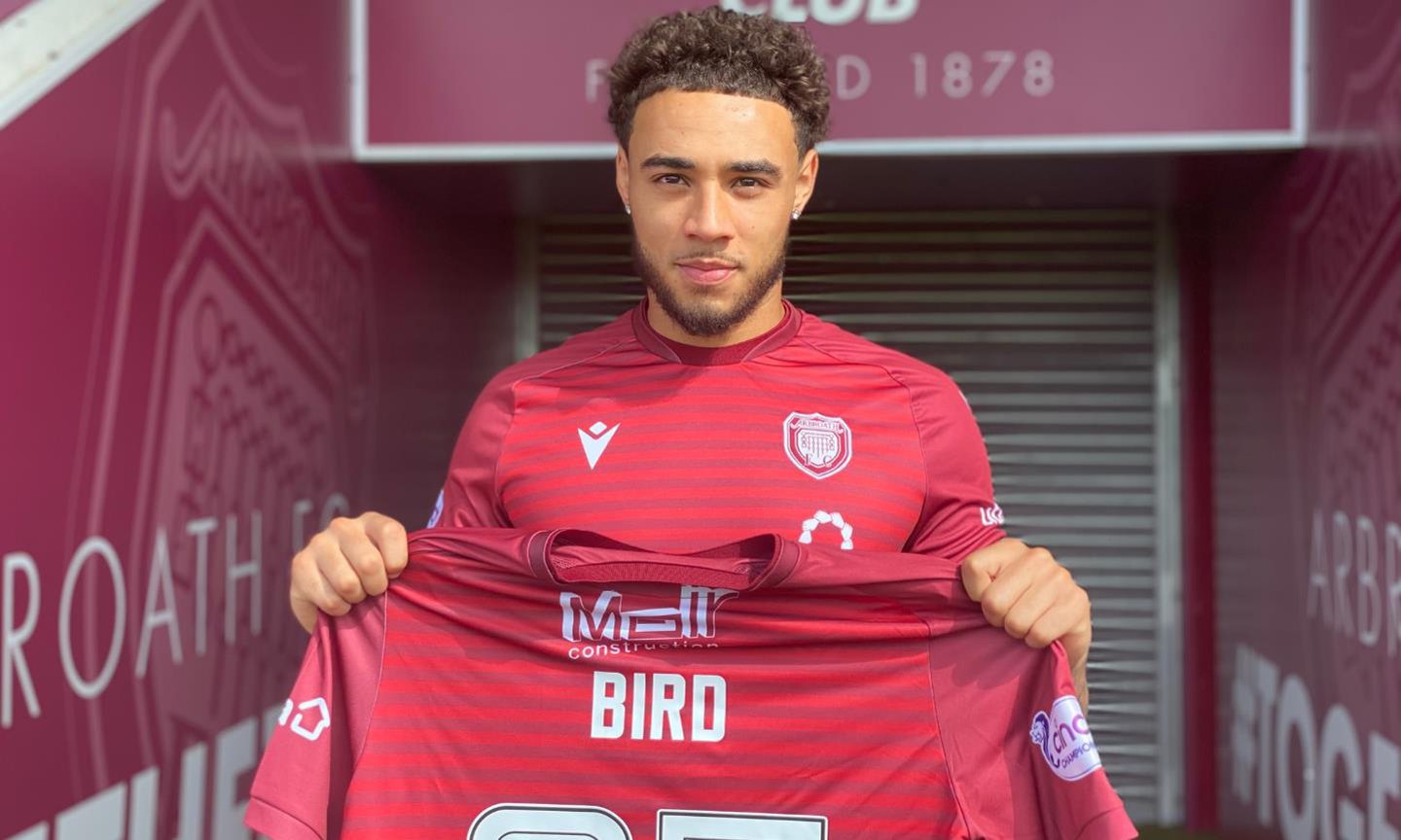 Jay Bird set to fly at Arbroath after agreeing move to Angus club