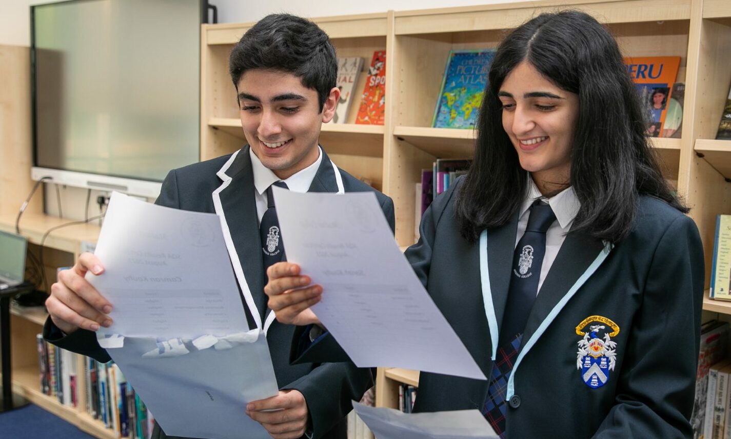 Exam results delight for Madras College in St Andrews live on TV