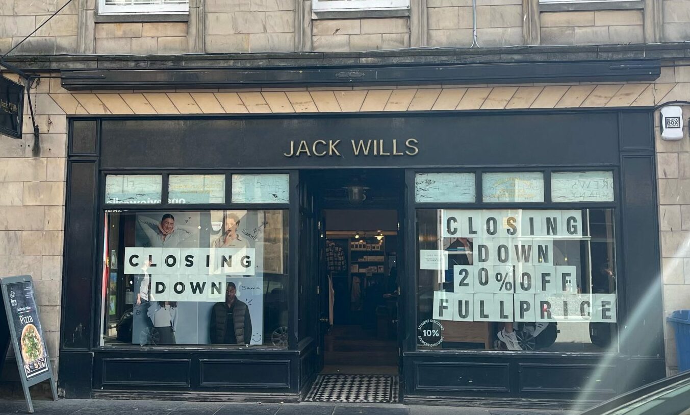 St Andrews fashion store Jack Wills to close