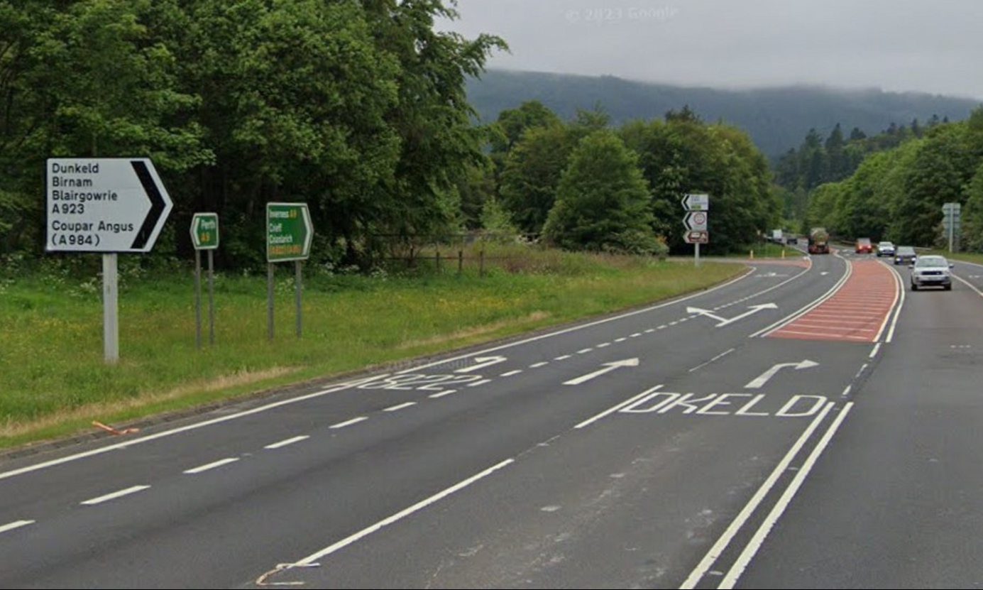 A9 roadworks north of Dunkeld to run until March 2024