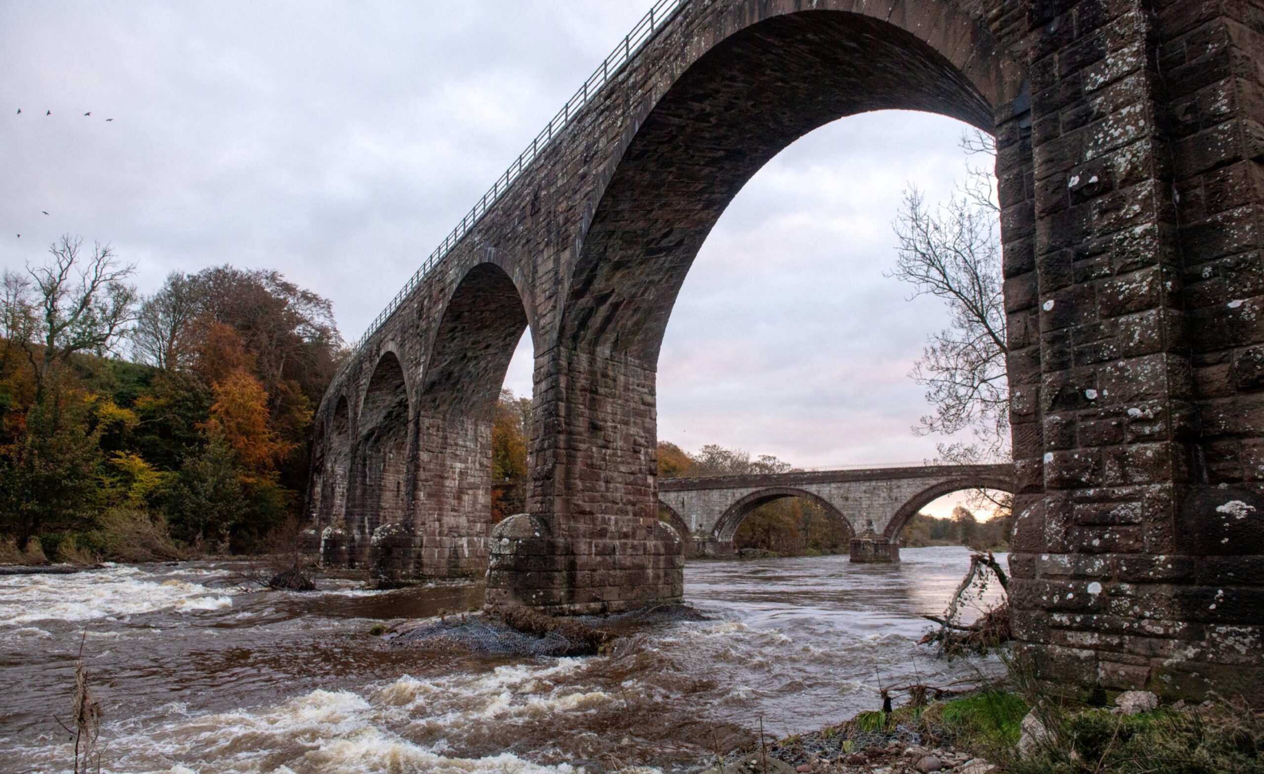 A92 bridge north of Montrose to stay closed after Storm Babet