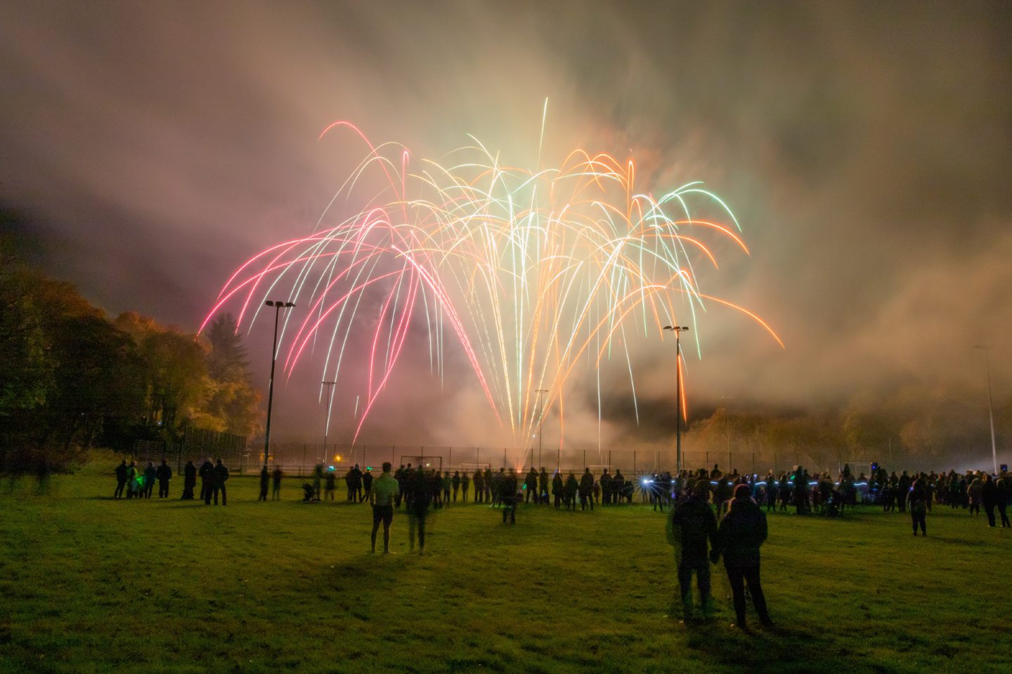 Fireworks displays near me in Tayside and Fife