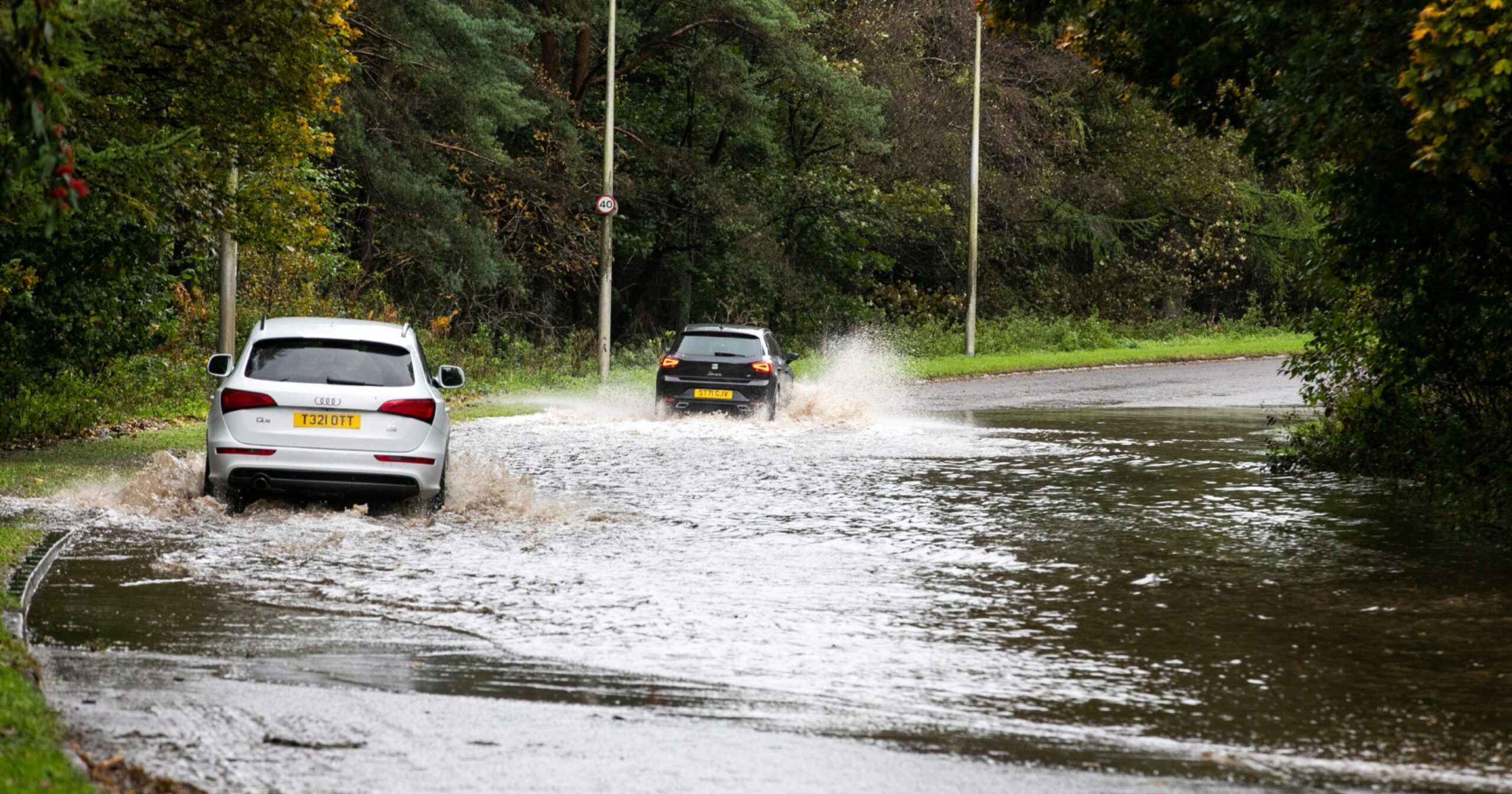 Heavy rain to last into Monday amid warnings for Tayside and Fife