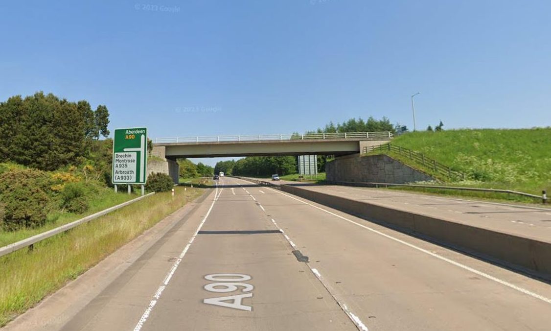 Resurfacing work set to begin on the A90 at Brechin