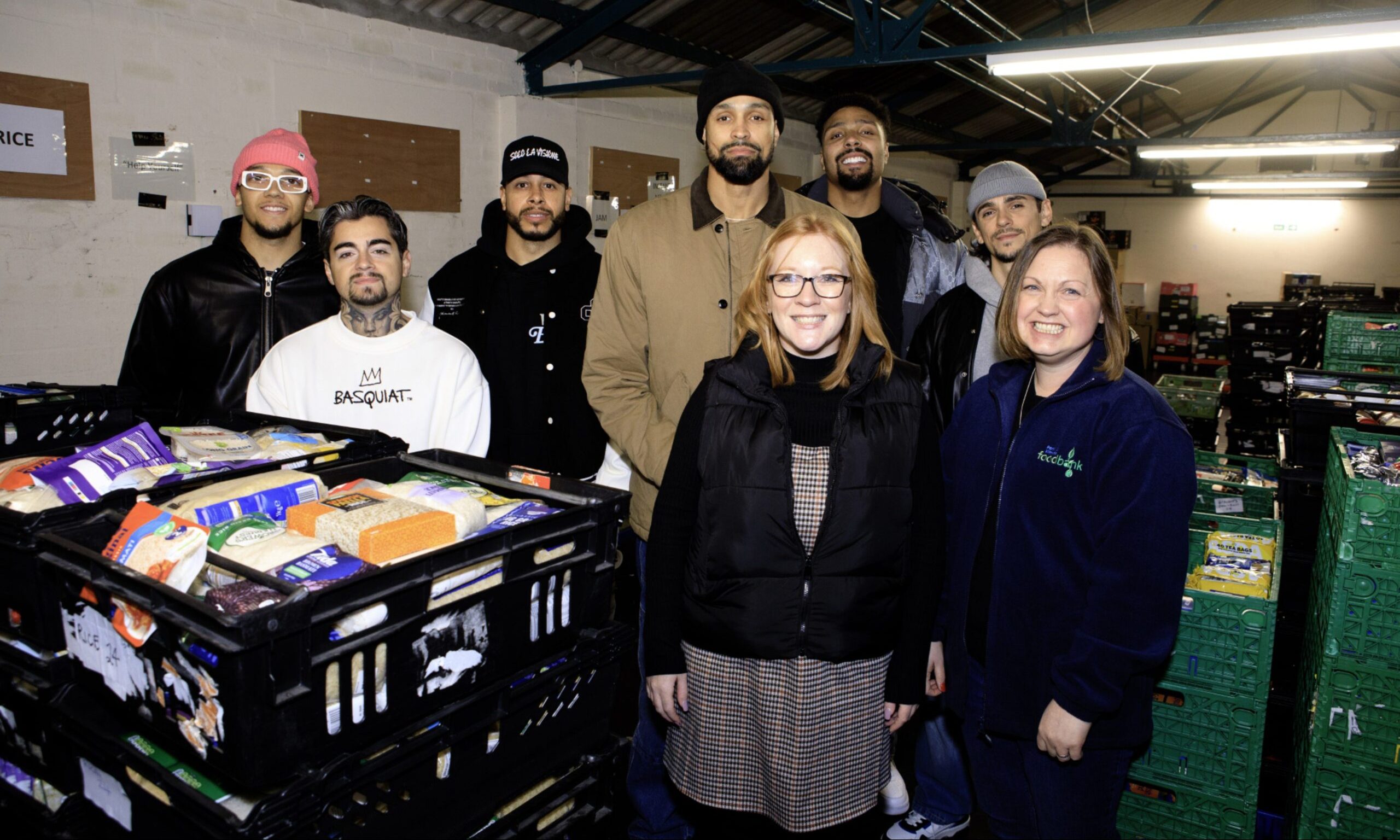 Diversity visit Perth and Kinross Foodbank ahead of Fair City show