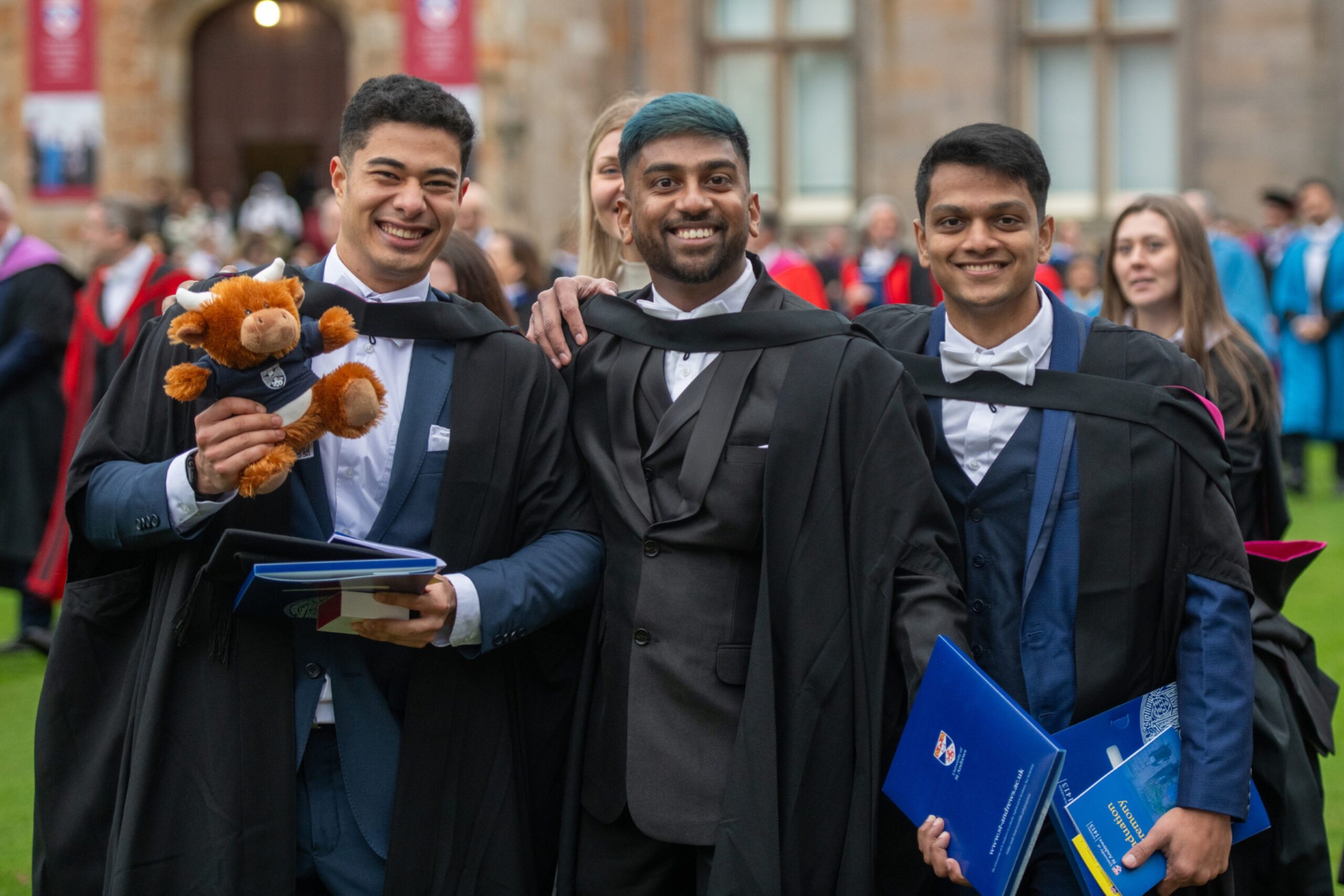 St Andrews University winter graduations 2023 Best day 1 pictures