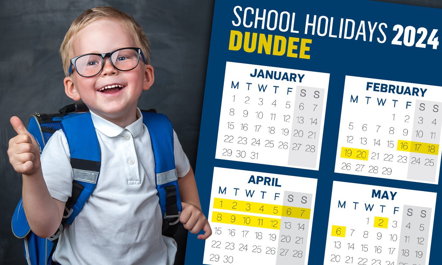 Dundee school holidays 2024 with printerfriendly calendars