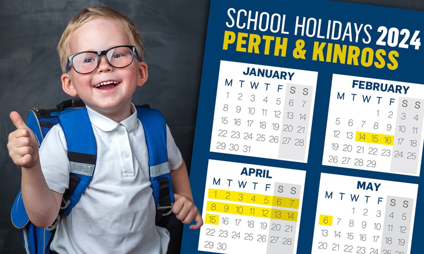 Perth and Kinross school holidays 2024 calendars