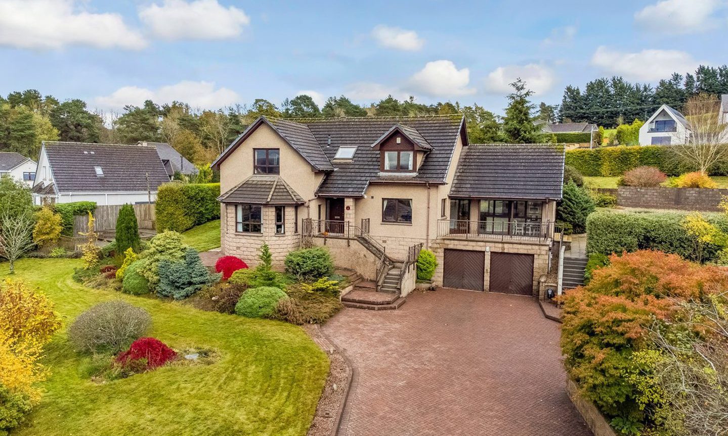 £490k Forfar family home with terrace and 5 bedrooms for sale