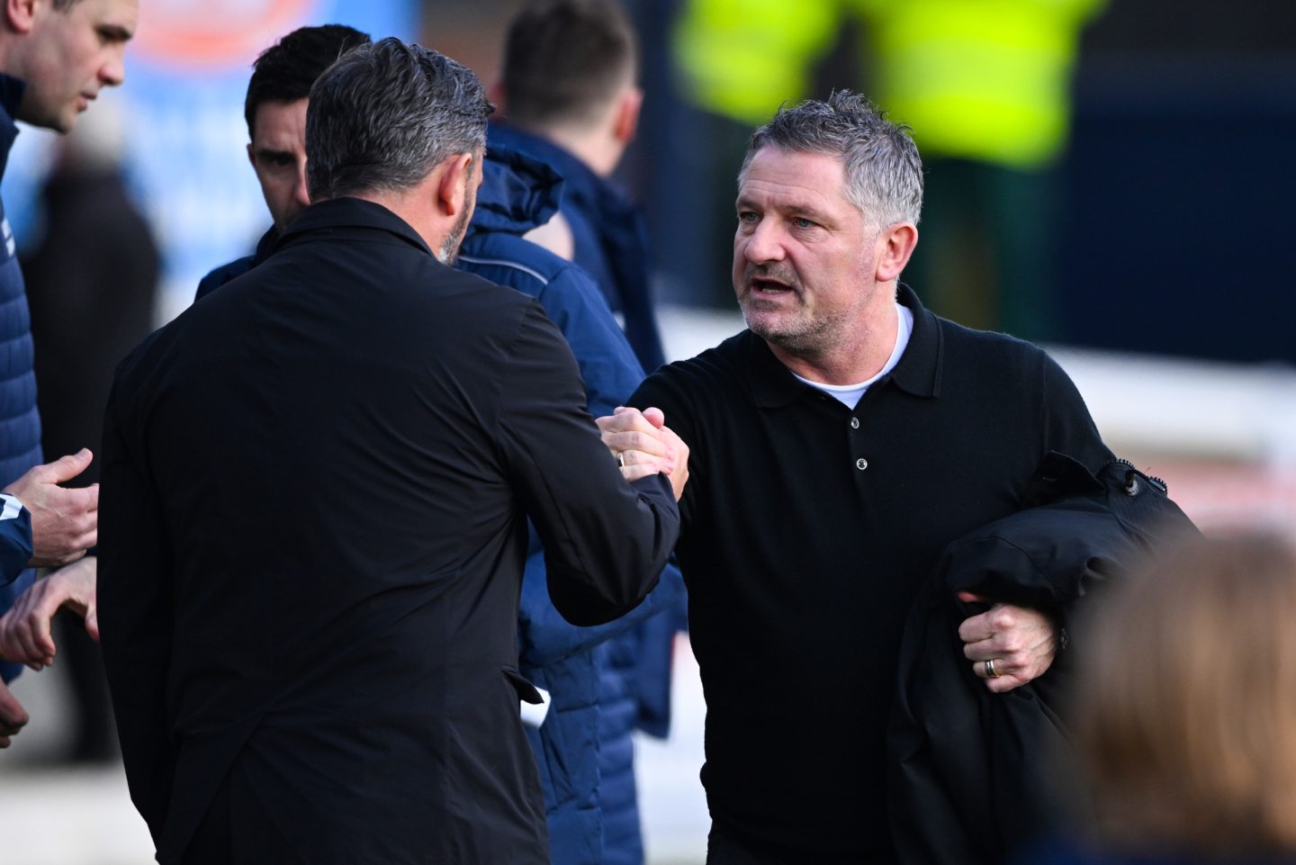 Tony Docherty reacts to Dundee 'disappointment' v Kilmarnock