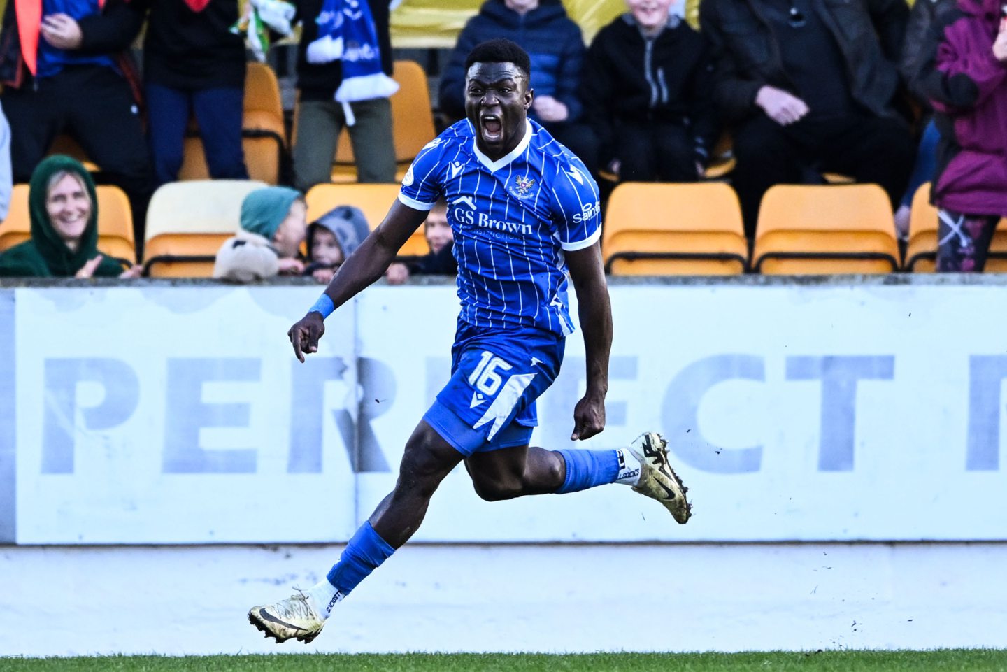Adama Sidibeh: St Johnstone striker reveals shock youth position